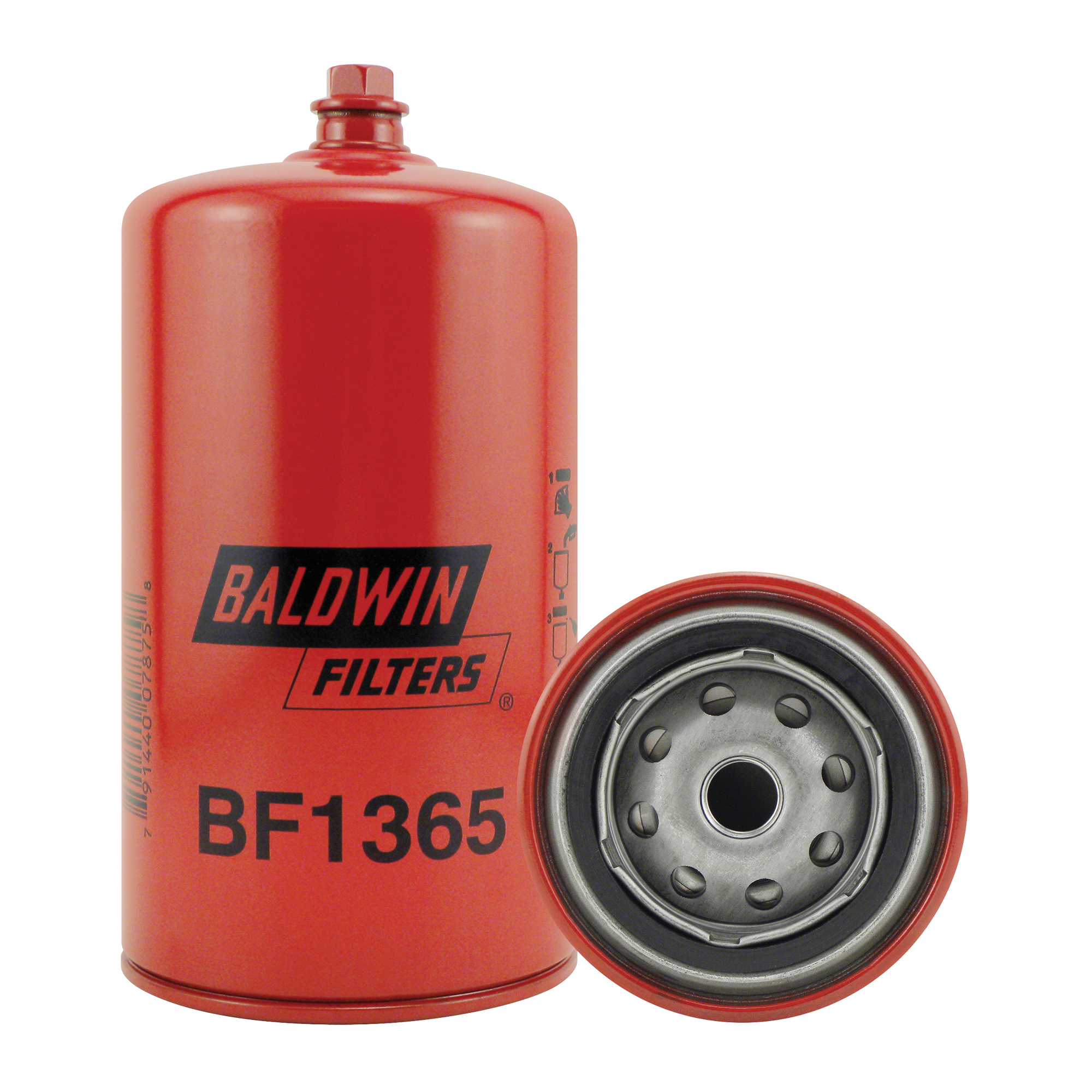 BF1365 Filtre à carburant séparateur d'eau avec drain à visser