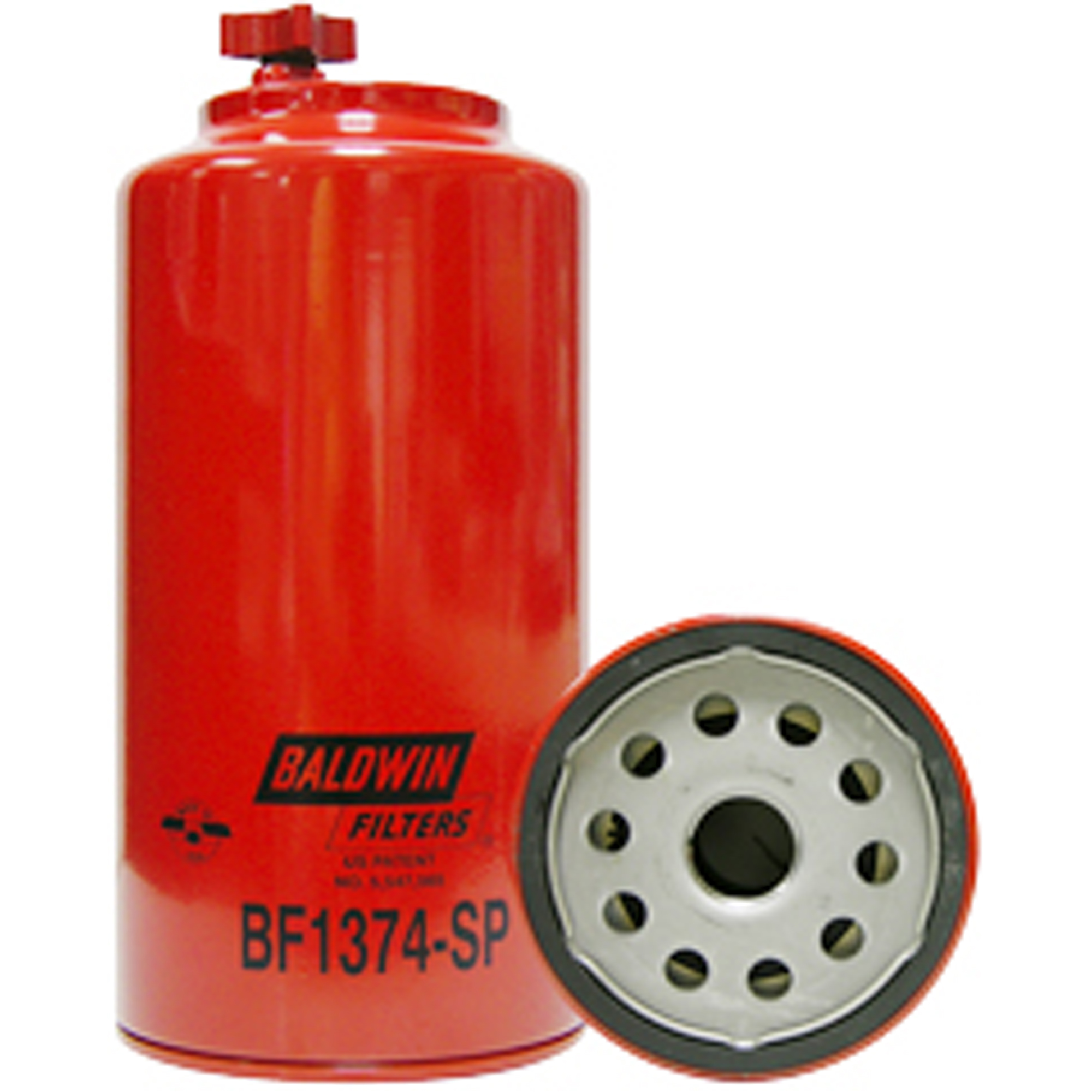 BF1374-SP Filtre à carburant séparateur d'eau avec drain à visser