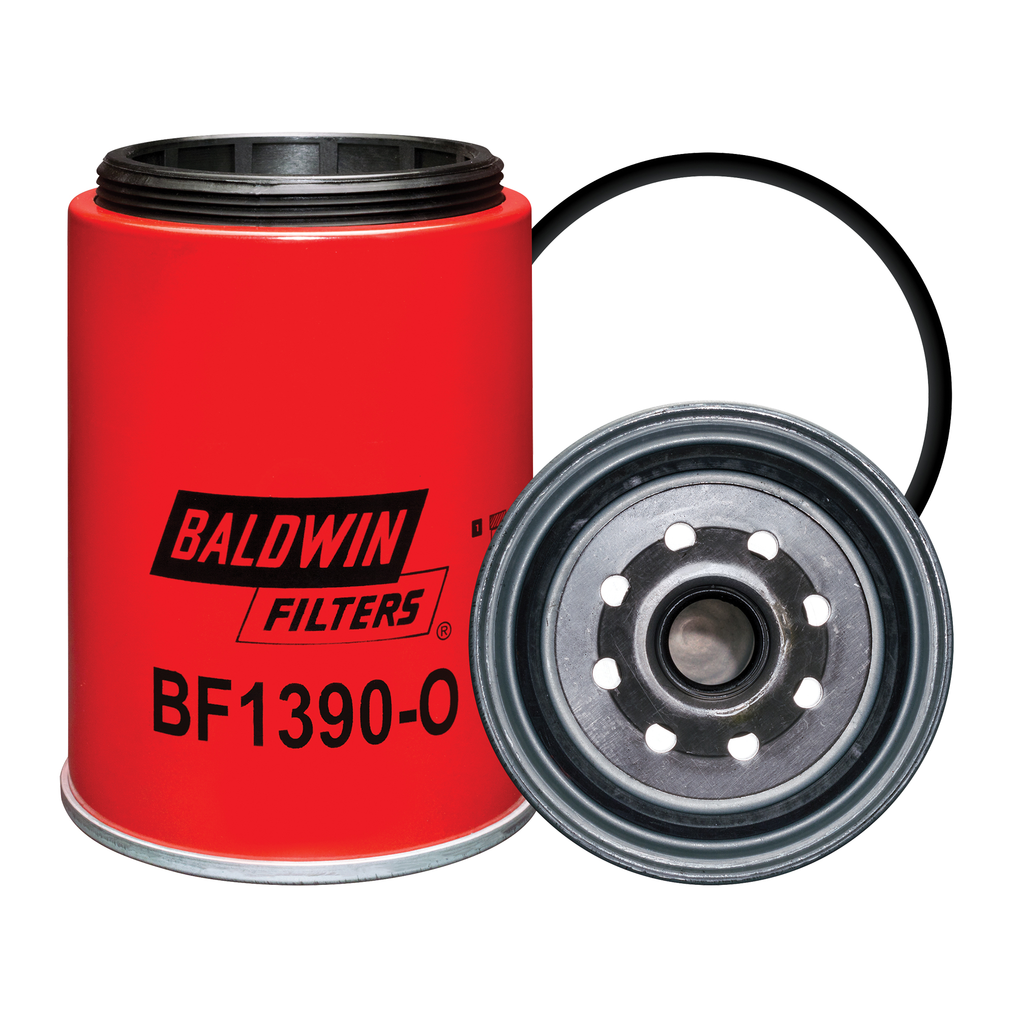 BF1390-O Filtre à carburant séparateur d'eau à visser avec orifice ouvert pour cuve de carburateur