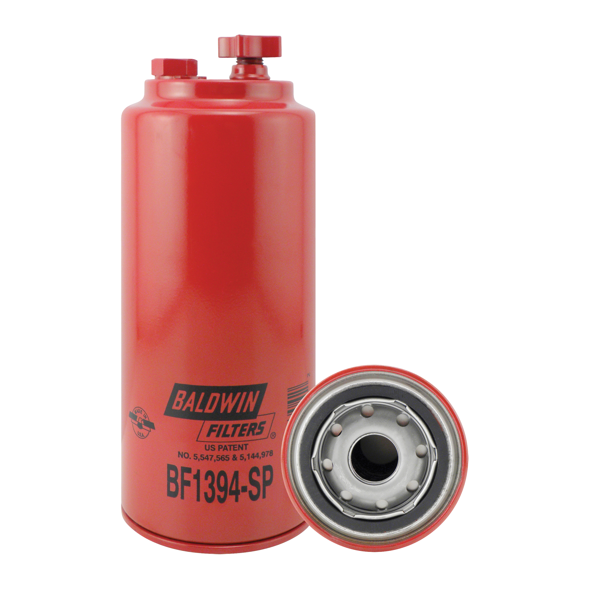 BF1394-SP Filtre à carburant séparateur d'eau avec drain à visser