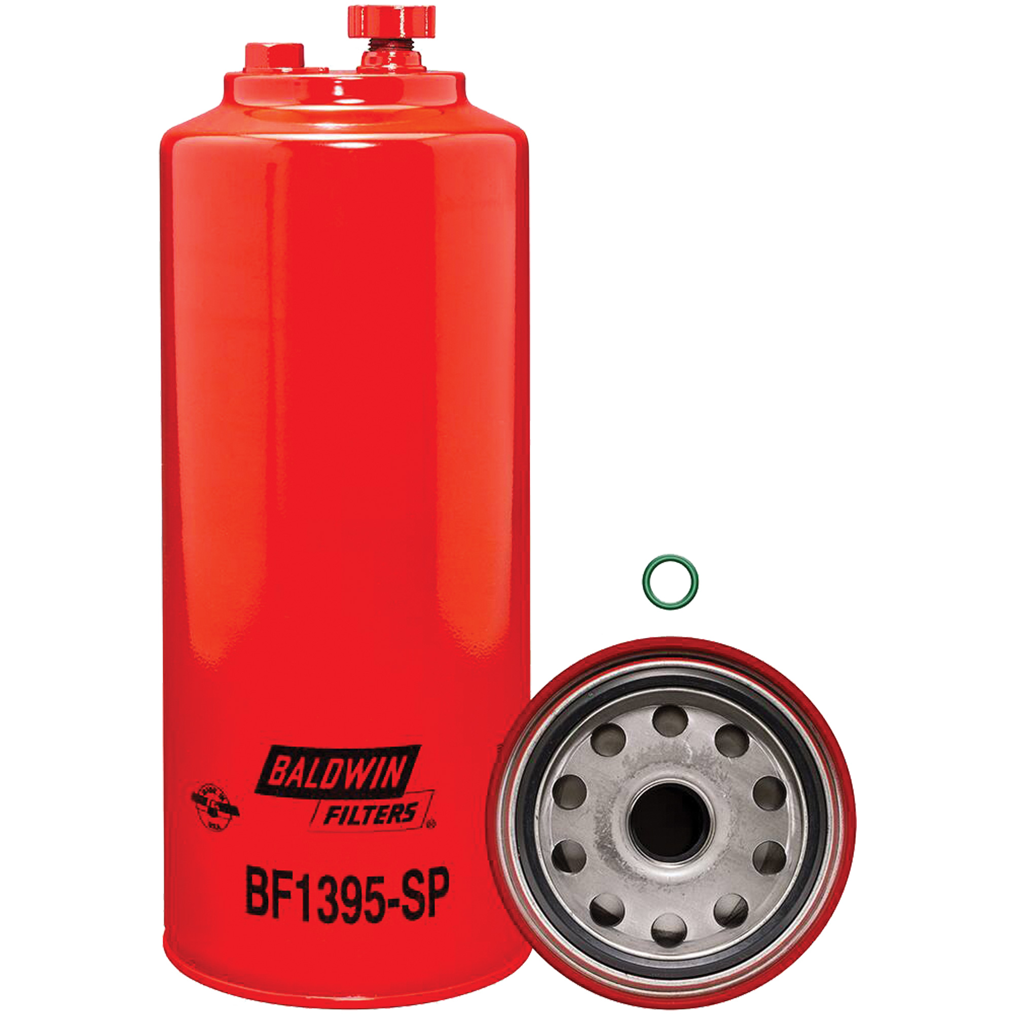 BF1395-SP Séparateur de carburant/eau à visser avec drain et orifice pour capteur