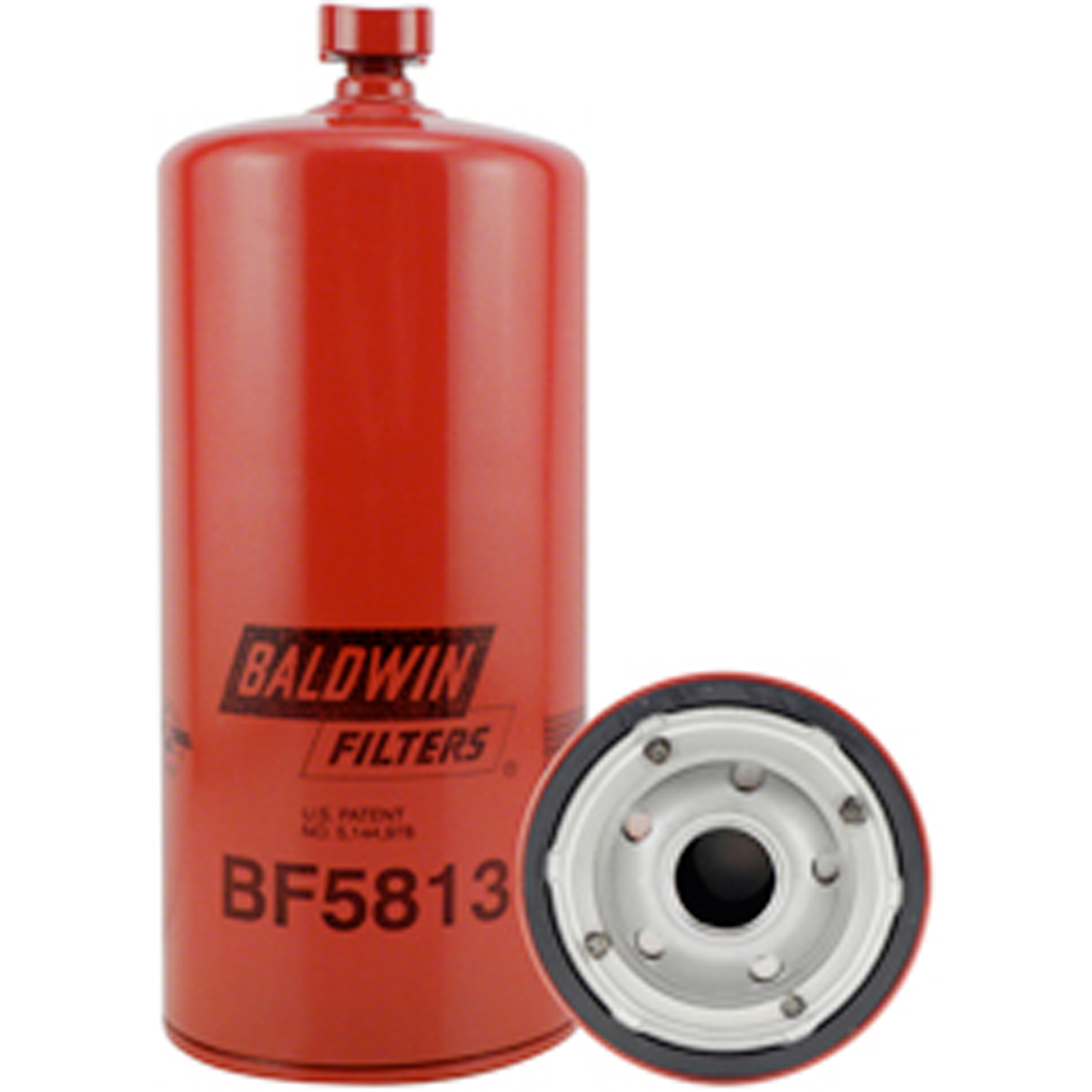BF5813 Filtre à carburant séparateur d'eau primaire à visser avec drain