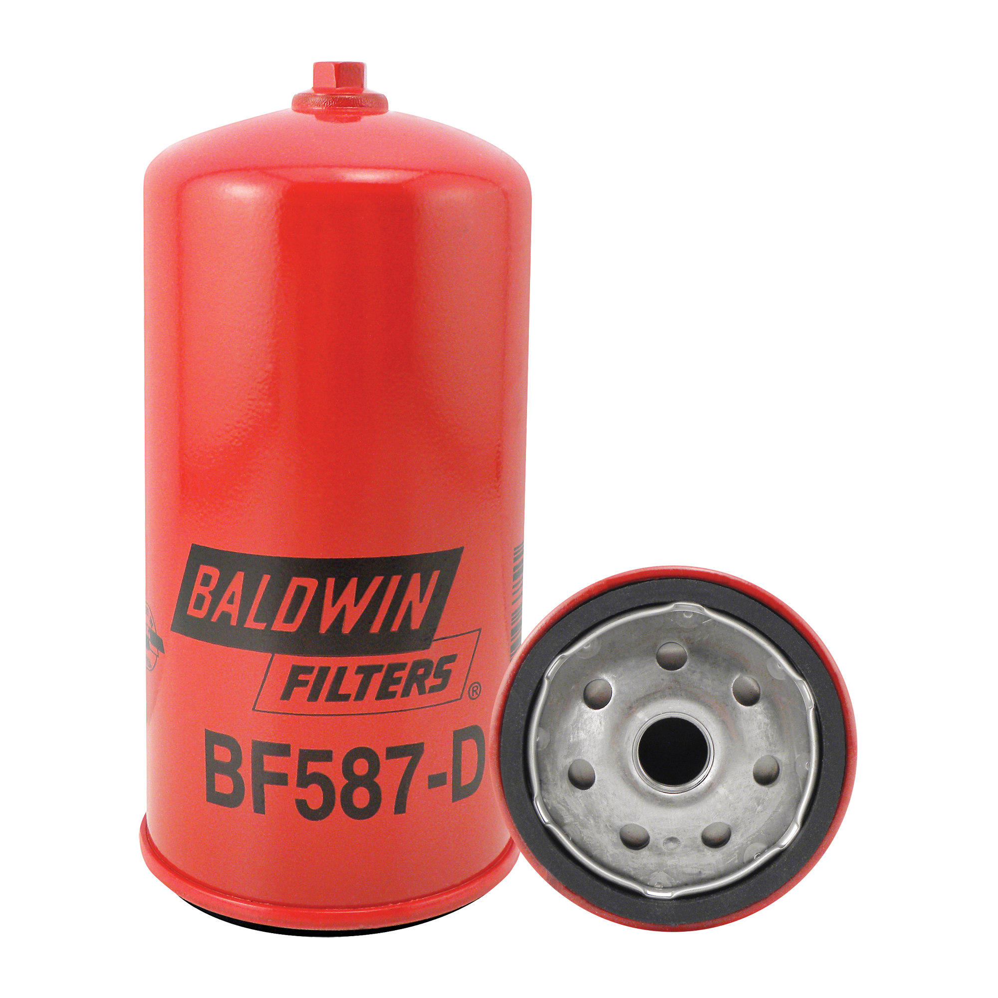BF587-D Filtre à carburant secondaire à visser avec drain