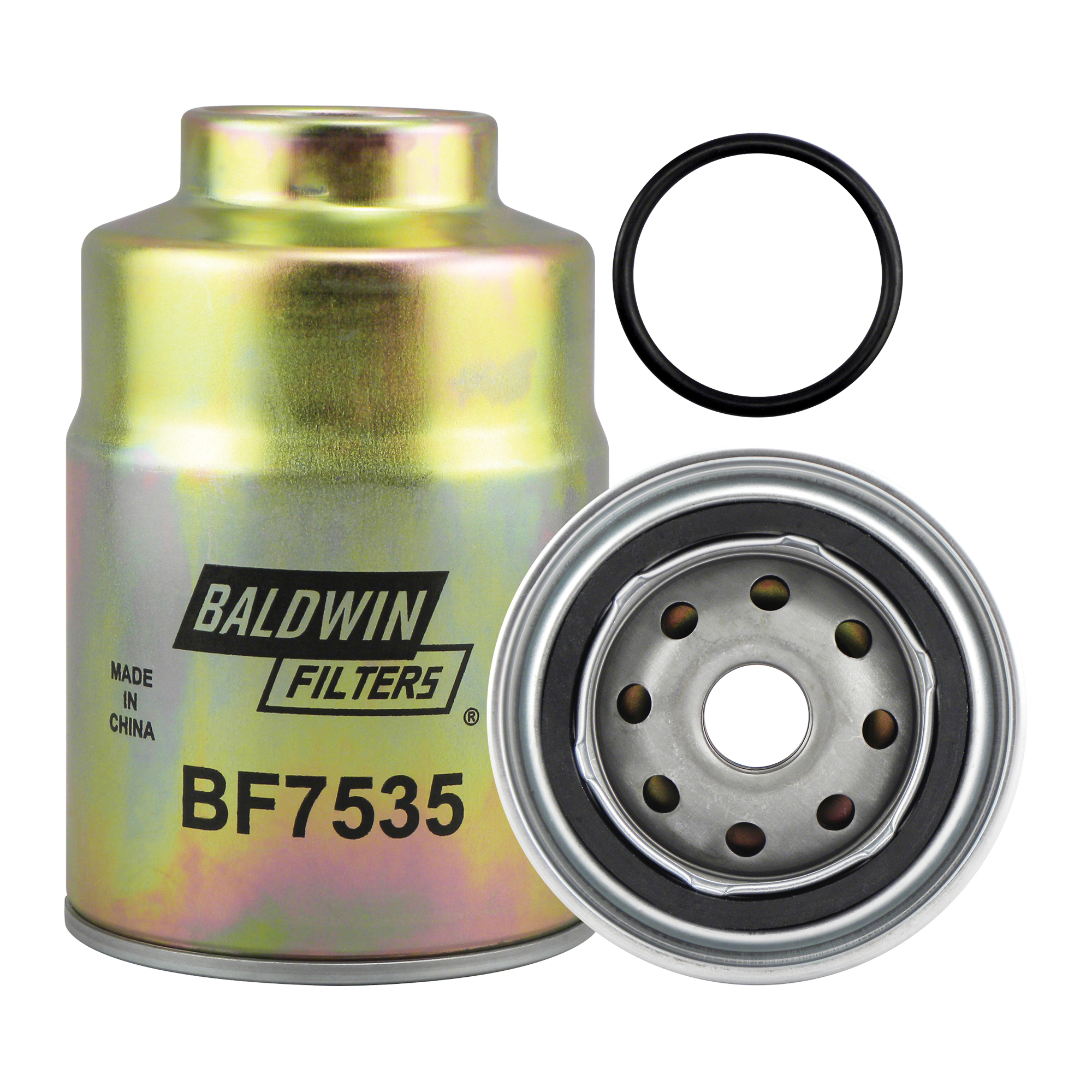 BF7535 Filtre à carburant séparateur d'eau u à visser avec orifice fileté