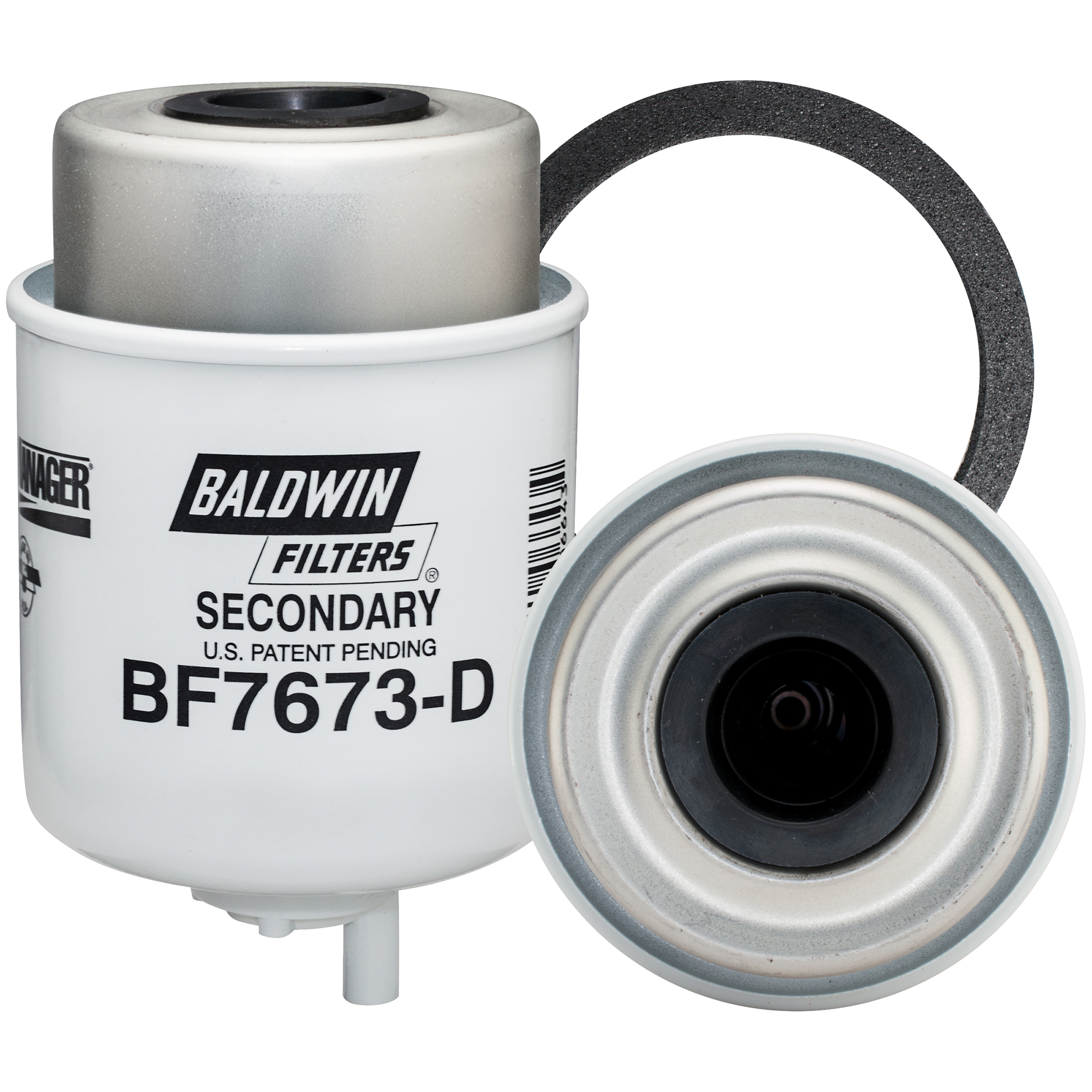 BF7673-D Élément de coalesceur secondaire pour carburant/eau avec drain