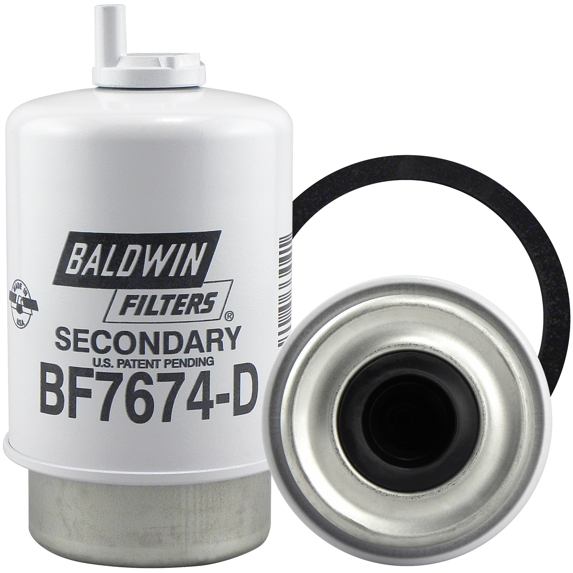 BF7674-D Élément de coalesceur secondaire pour carburant/eau avec drain