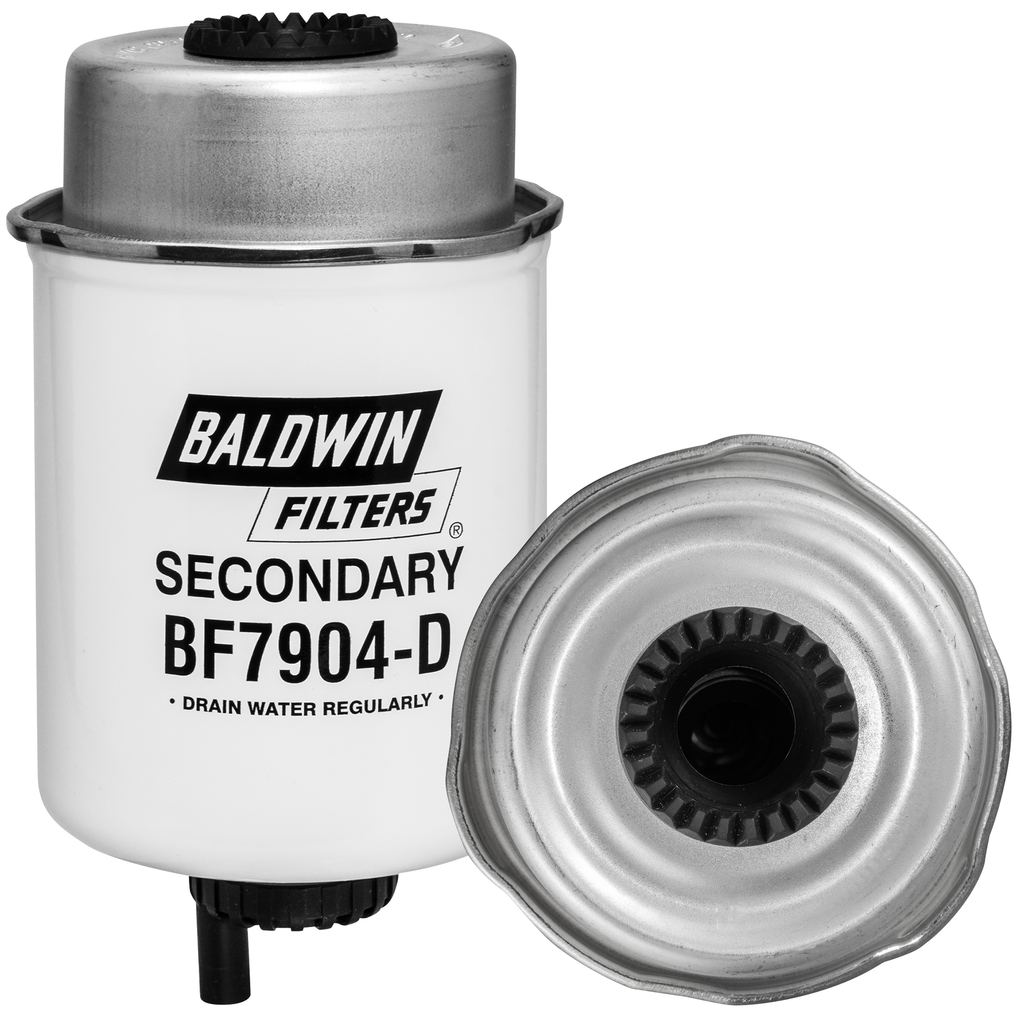 BF7904-D Élément de séparateur secondaire pour carburant/eau avec drain
