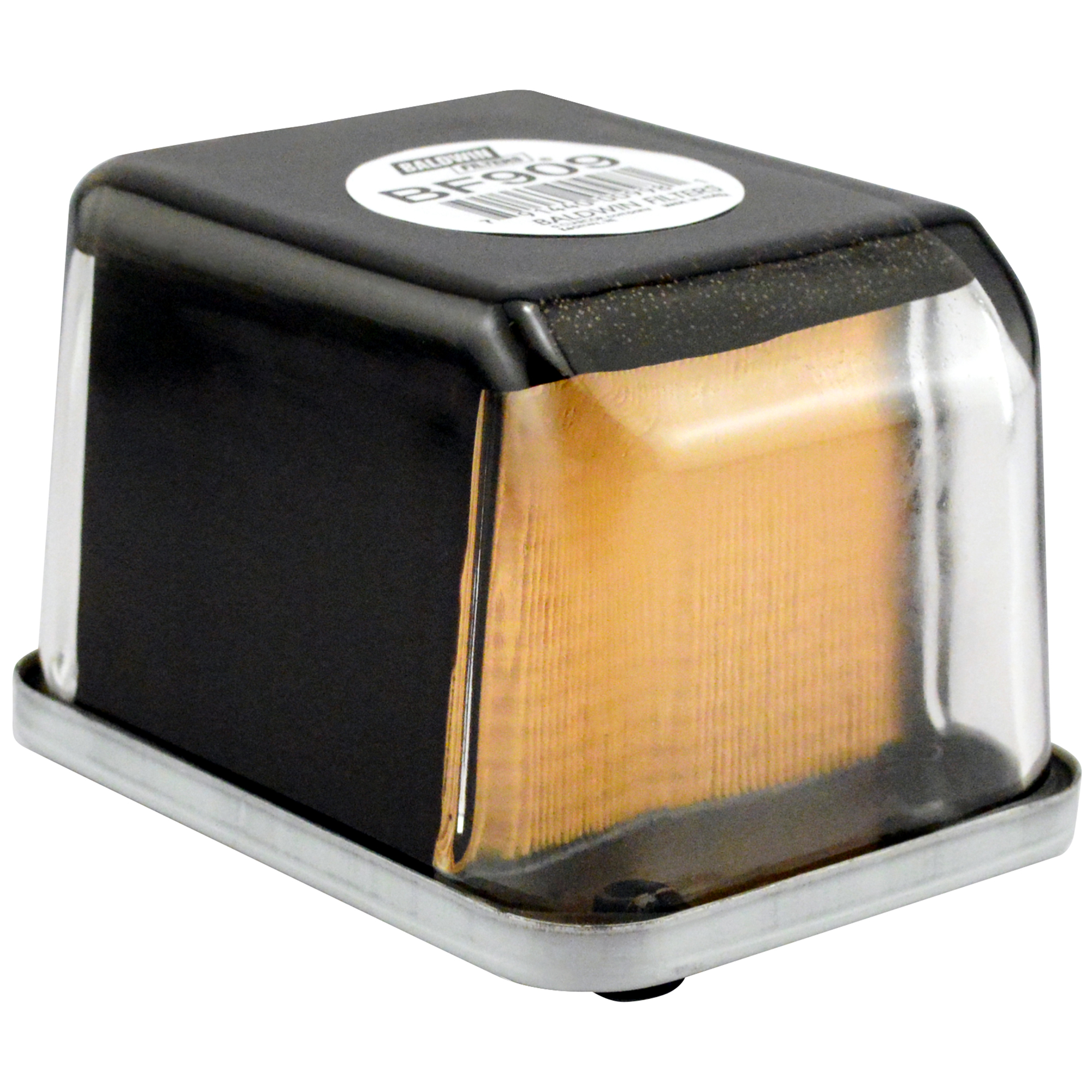 BF909 Filtre à carburant et séparateur d'eau à deux étages en verre de type boîte
