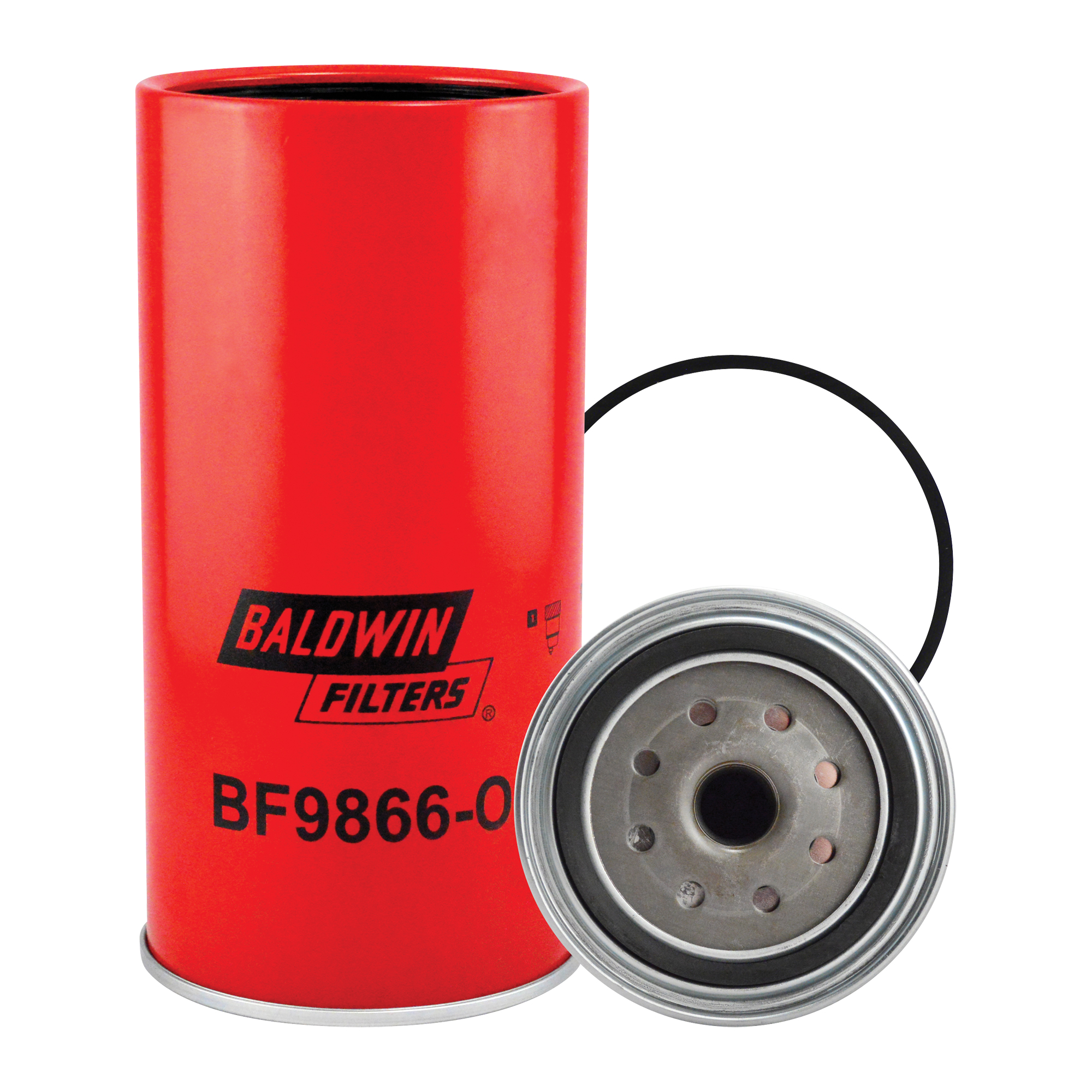 BF9866-O Filtre à carburant séparateur d'eau à visser avec orifice ouvert pour cuve de carburateur