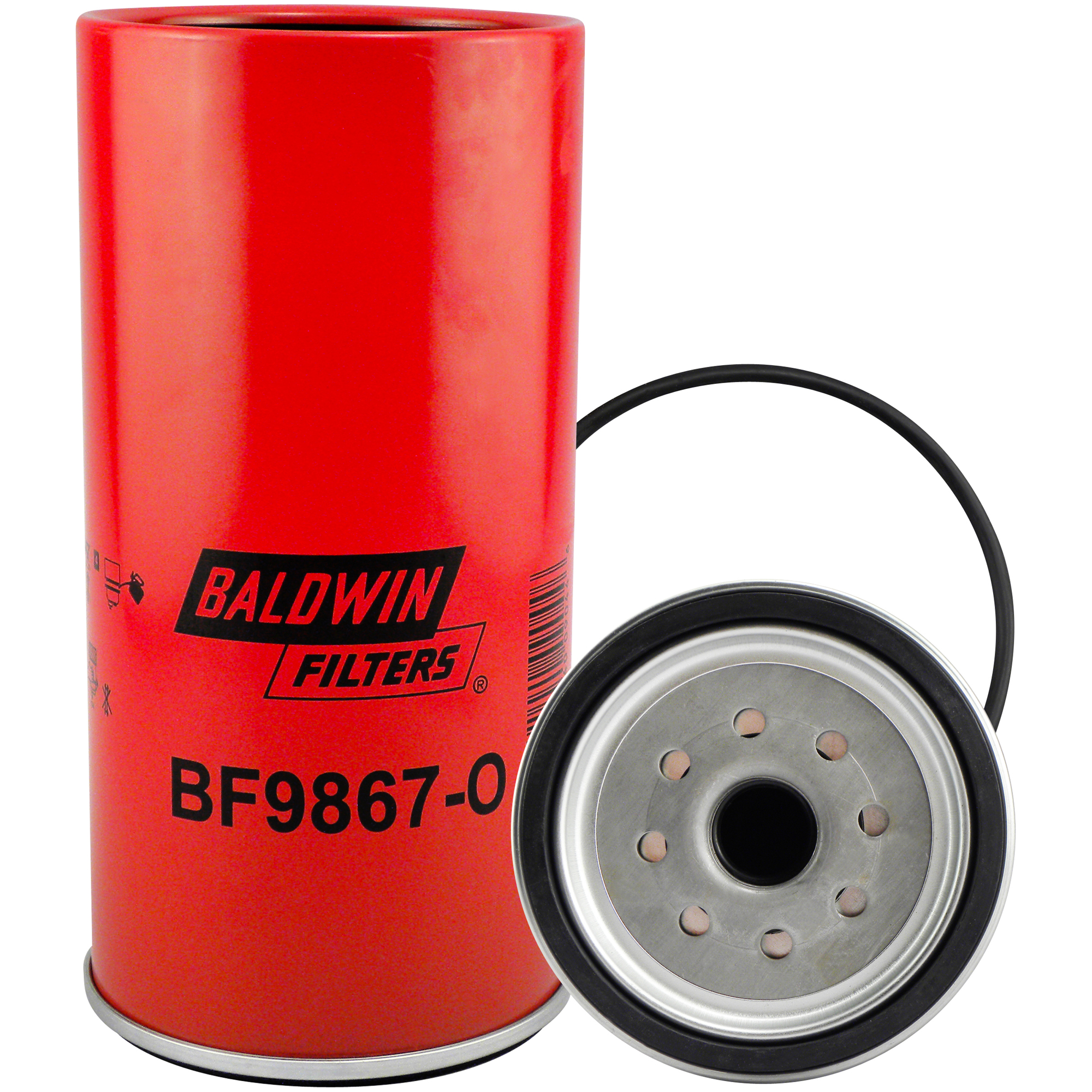 BF9867-O Filtre à carburant à visser avec orifice ouvert pour cuve de carburateur