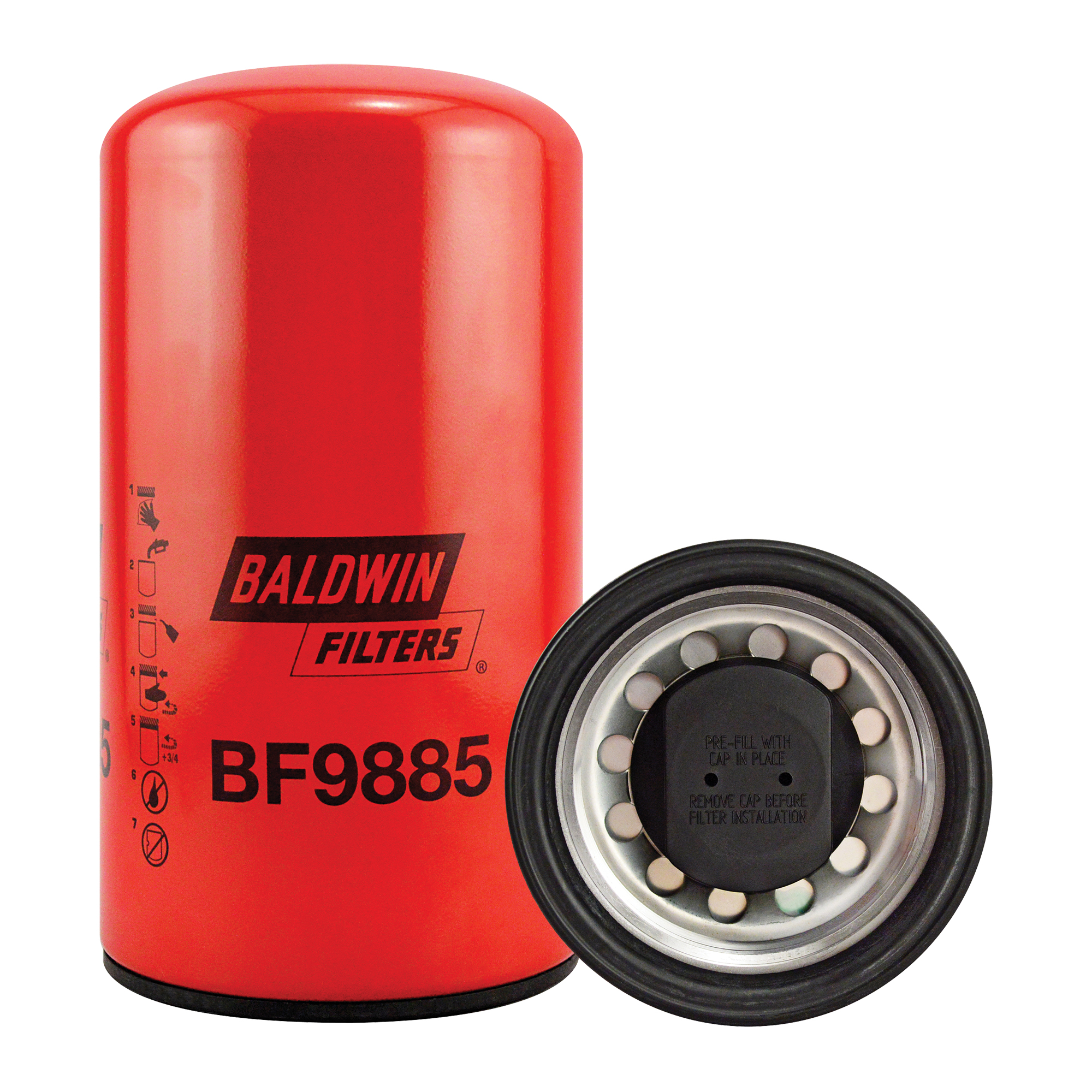 BF9885 Filtre à carburant à visser