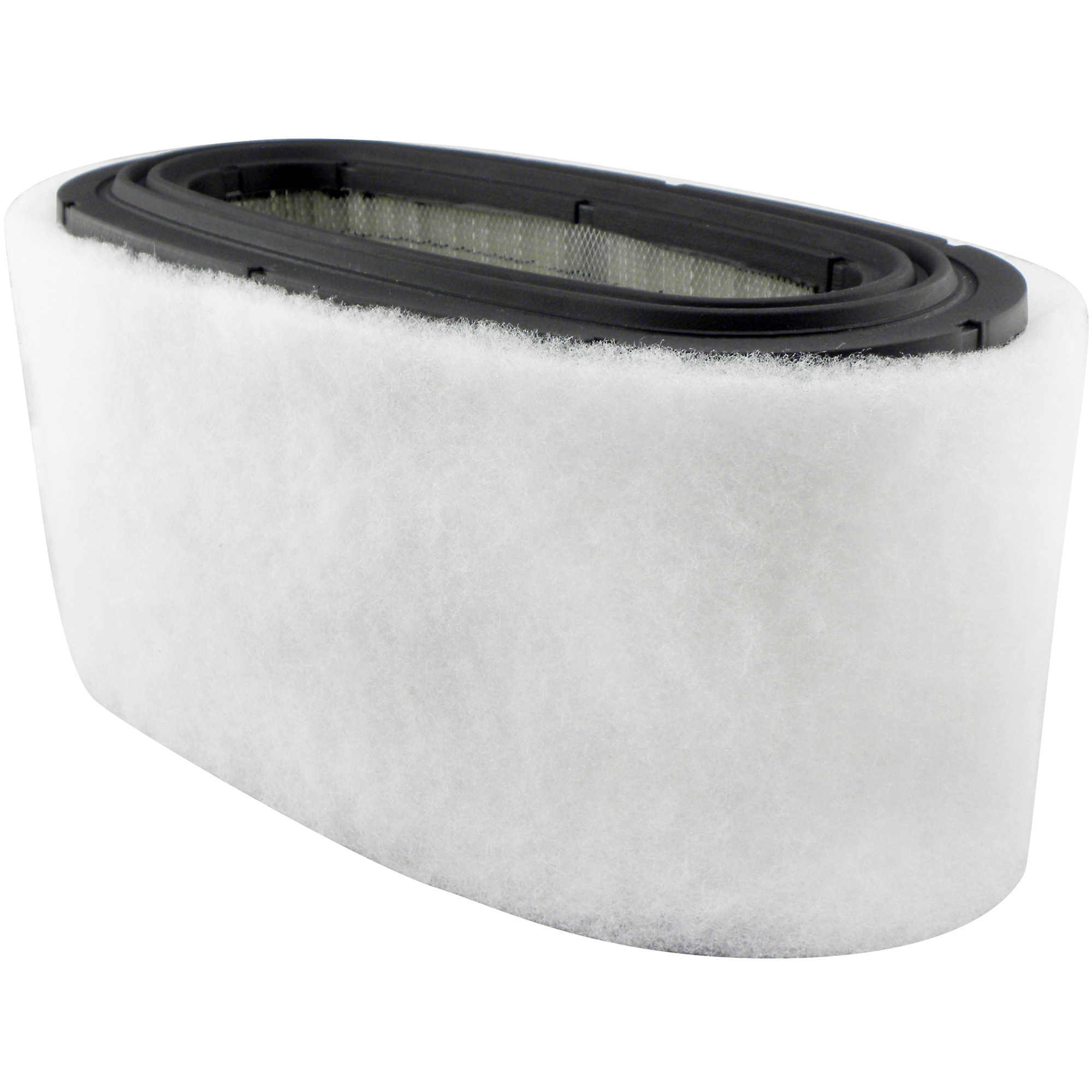 PA2233 Élément filtrant ovale pour l'air avec manchon en mousse