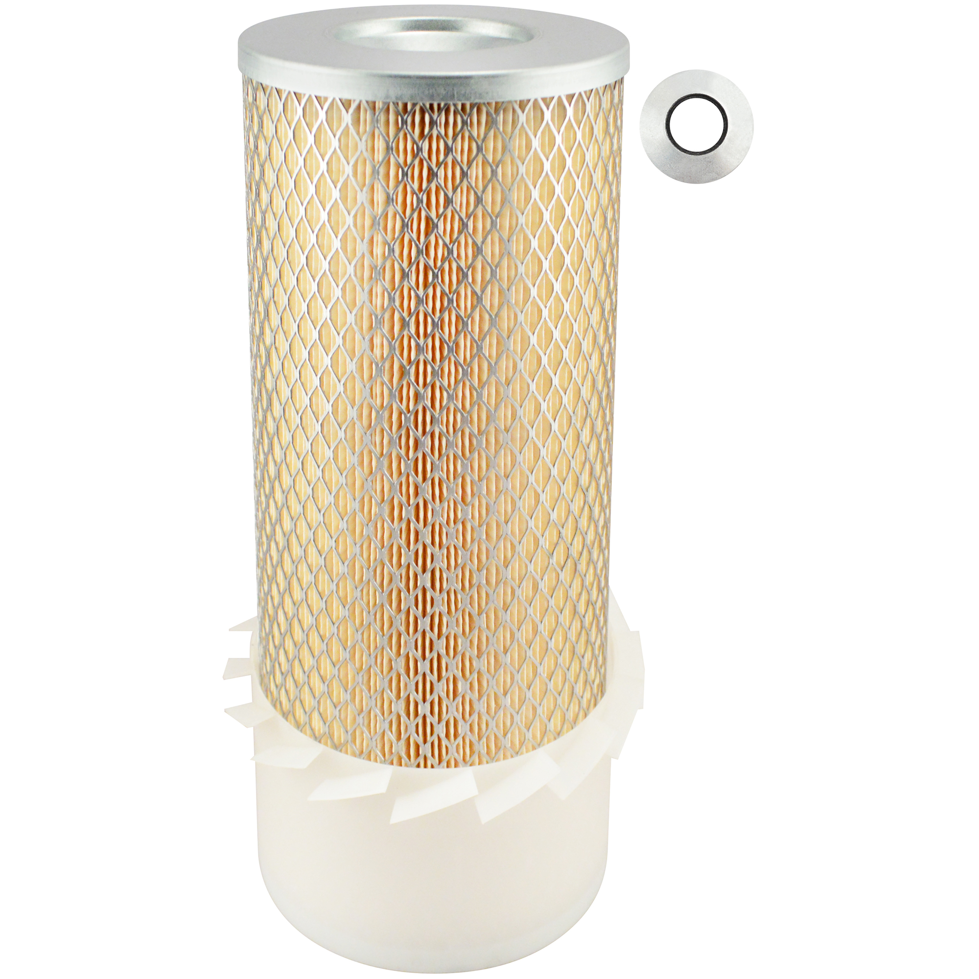 PA2380-FN Élément filtrant extérieur pour l'air avec ailettes