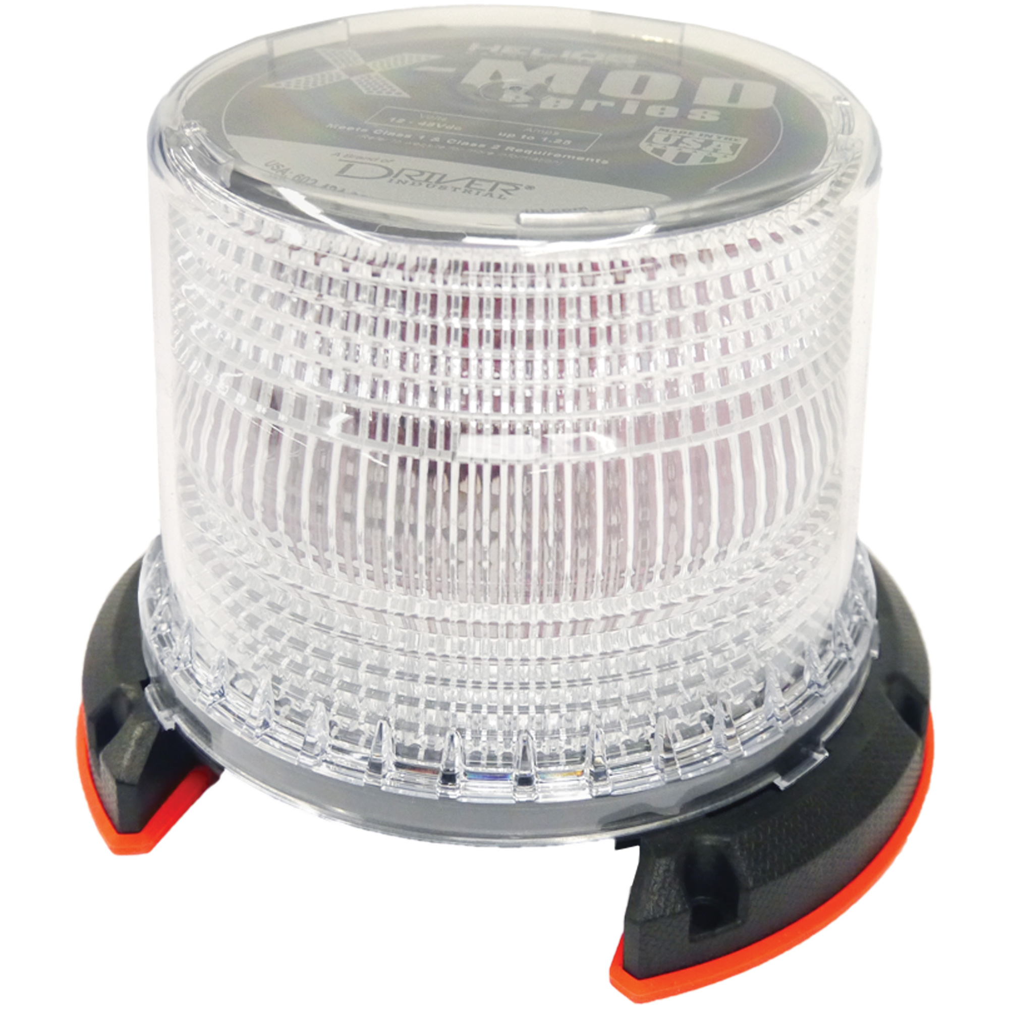 Balise lumineuse à DEL à profil court HeliosMD X-Mod Safety WhipMD