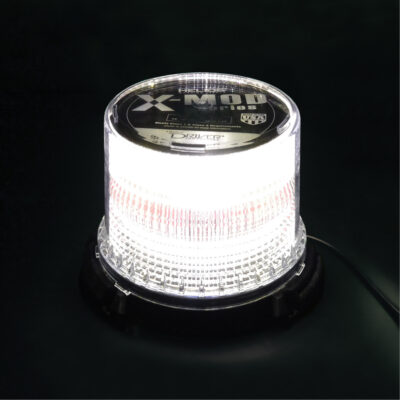 Balise lumineuse à DEL à profil court HeliosMD X-Mod Safety WhipMD