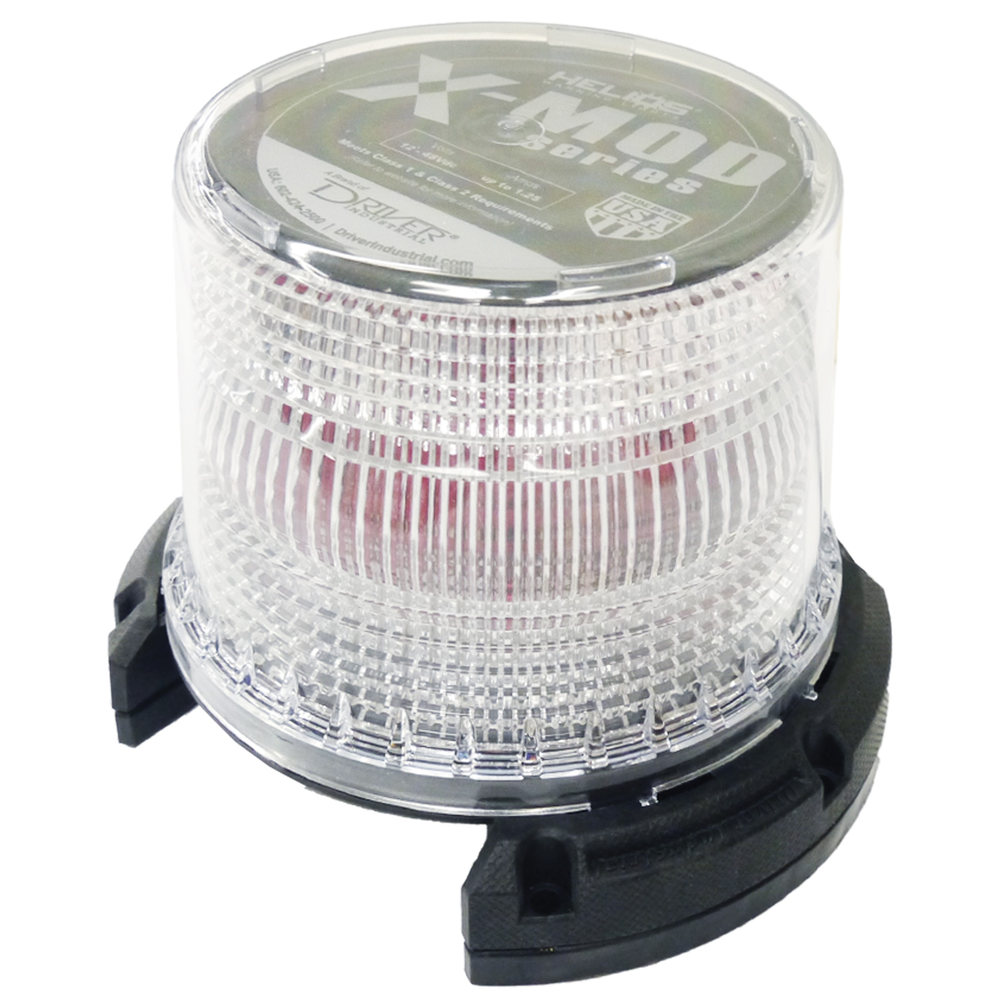 Balise lumineuse à DEL à profil court HeliosMD X-Mod Safety WhipMD