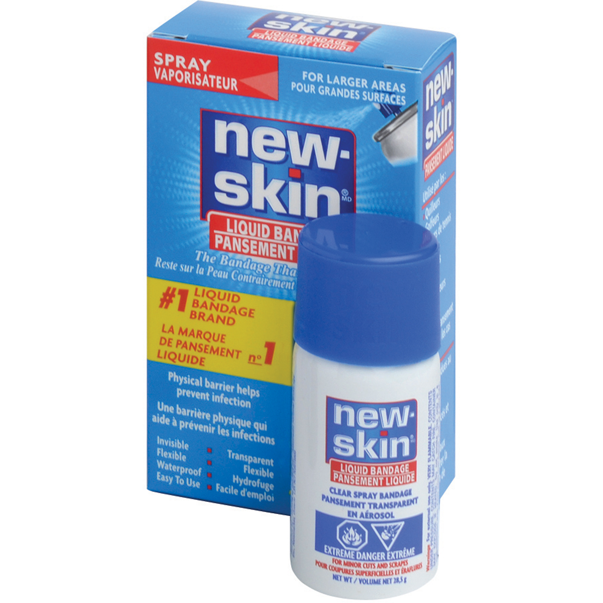 Bandage New-SkinMD, Solution topique, Classe 1