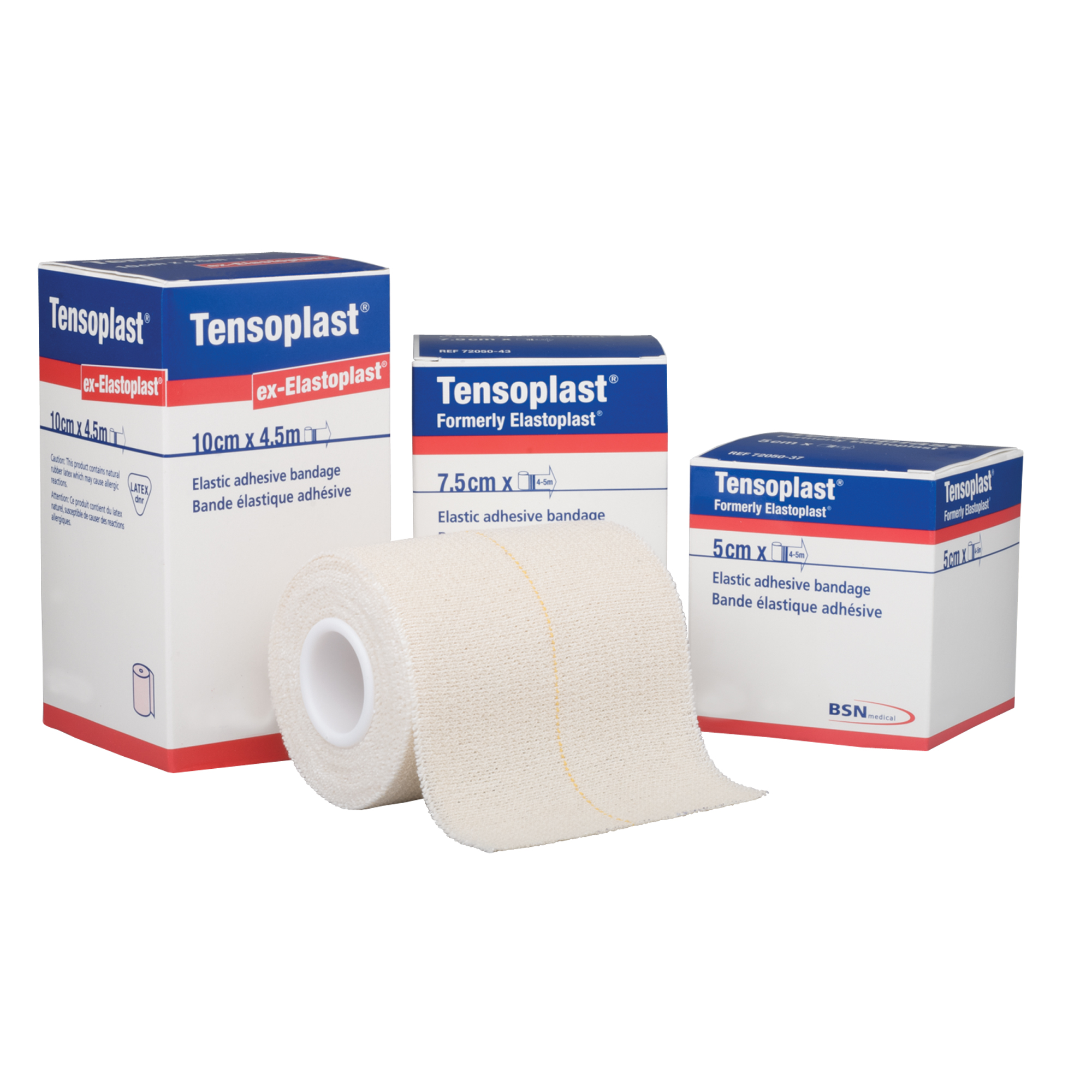 Bandages élastiques TensoplastMD, Couper au besoin lo x 2" la, Classe 1, Auto-adhérent