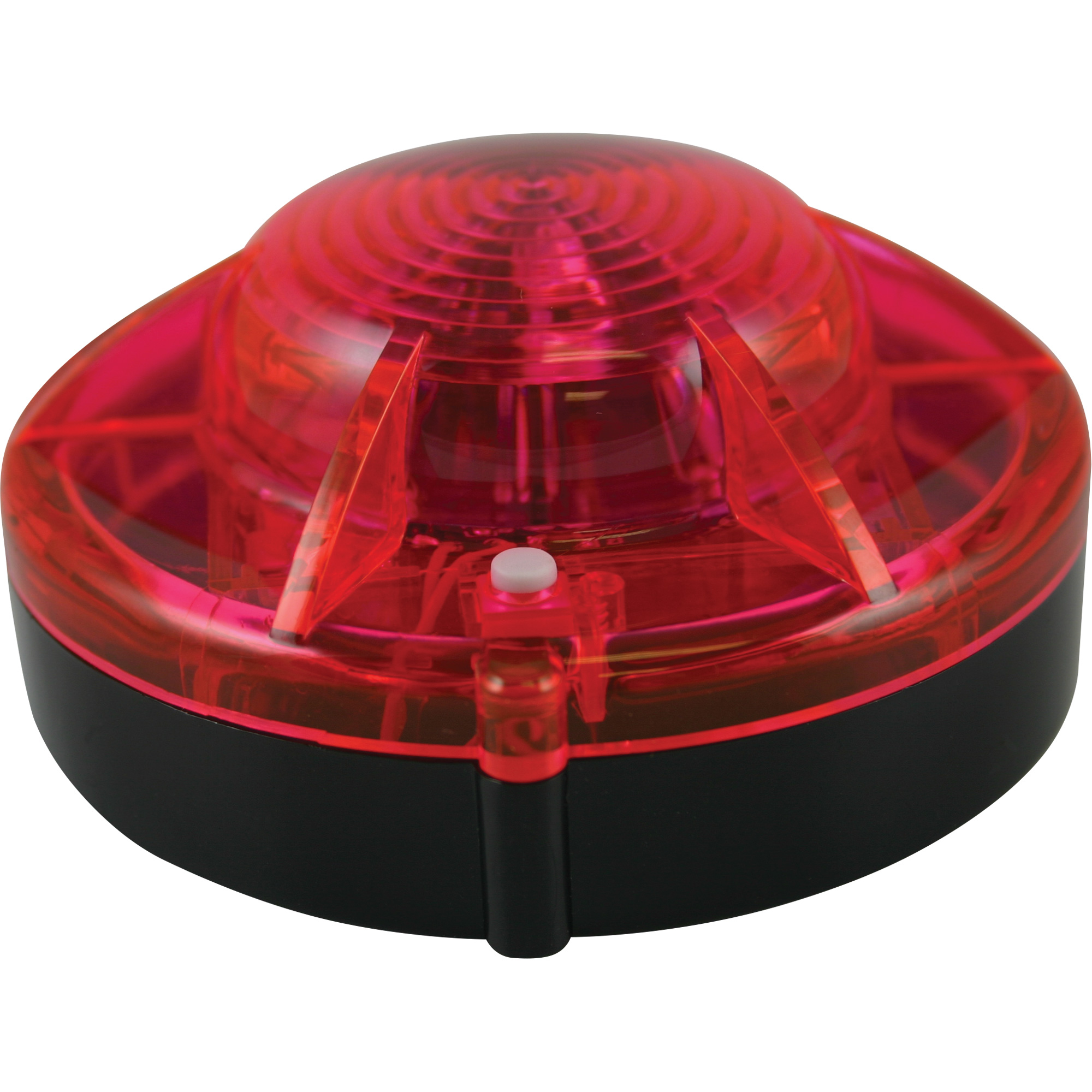 Balise stroboscopique rouge magnétique, Plastique