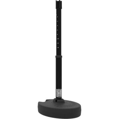Base pour montant de barrière PLUS, Hauteur de 42", Noir