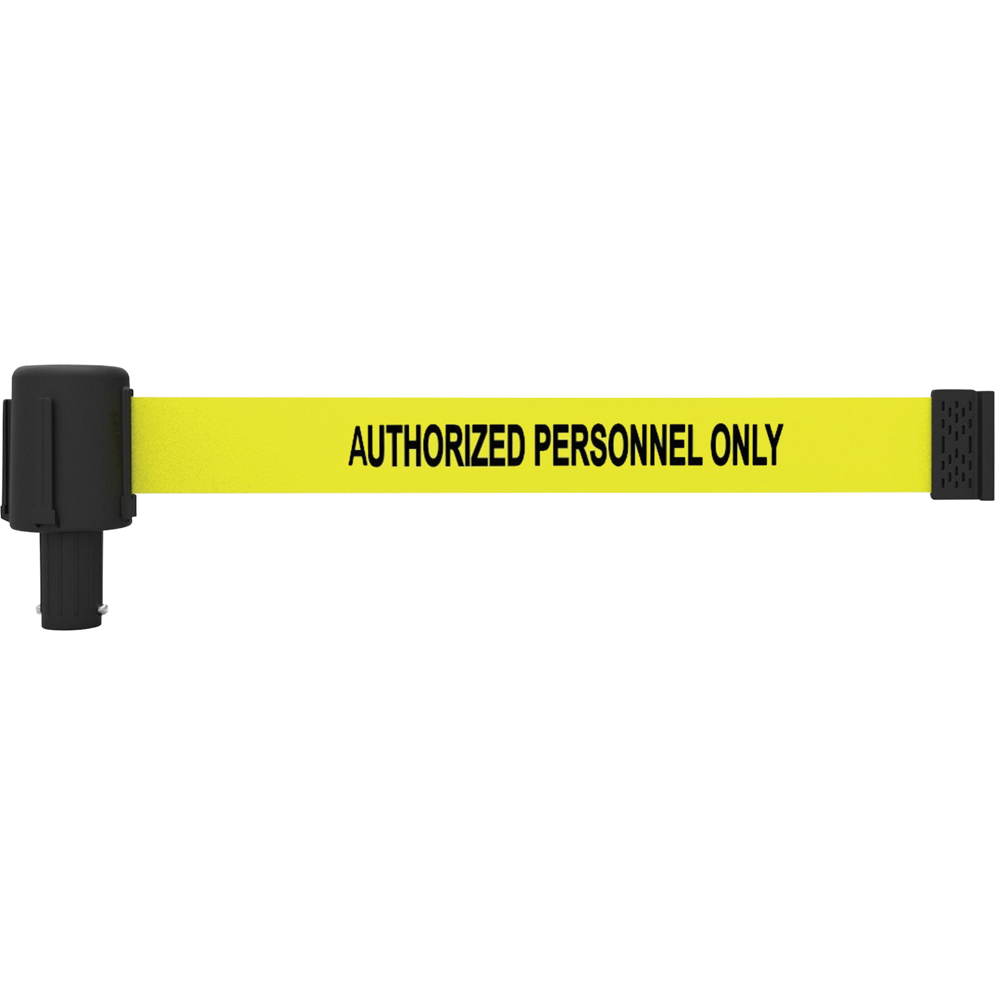 Cassette de bannière PLUS, Authorized Personnel Only, 15', Ruban Jaune