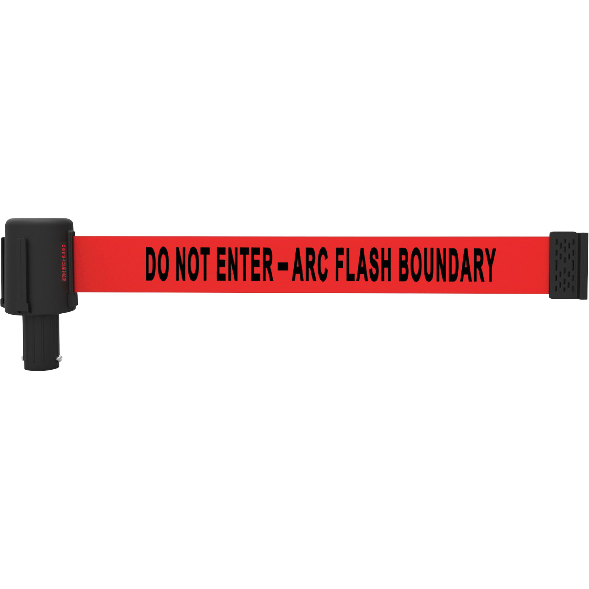 Cassettes de bannière PLUS, Do Not Enter - Arc Flash Boundary, 15', Ruban Rouge
