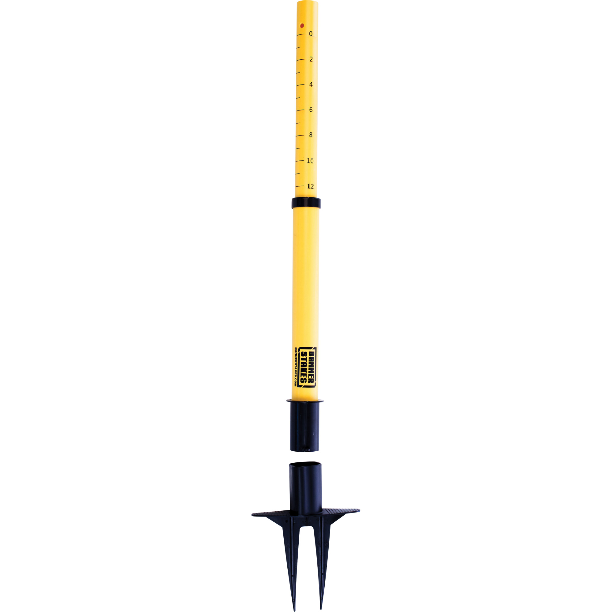 Montants de barrière PLUS, Hauteur de 42", Jaune