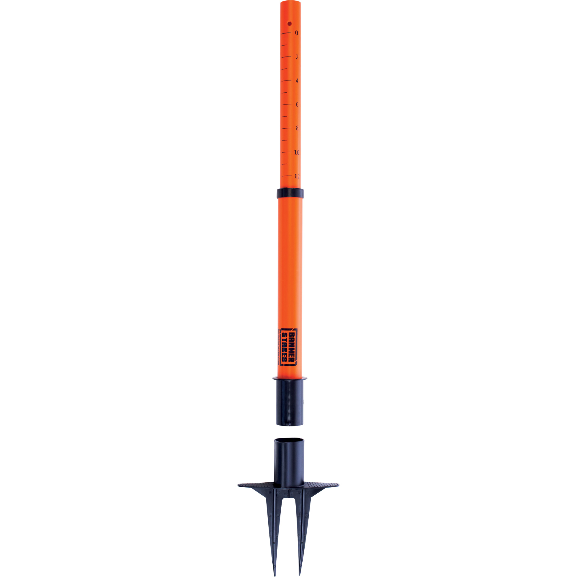 Montants de barrière PLUS, Hauteur de 42", Orange