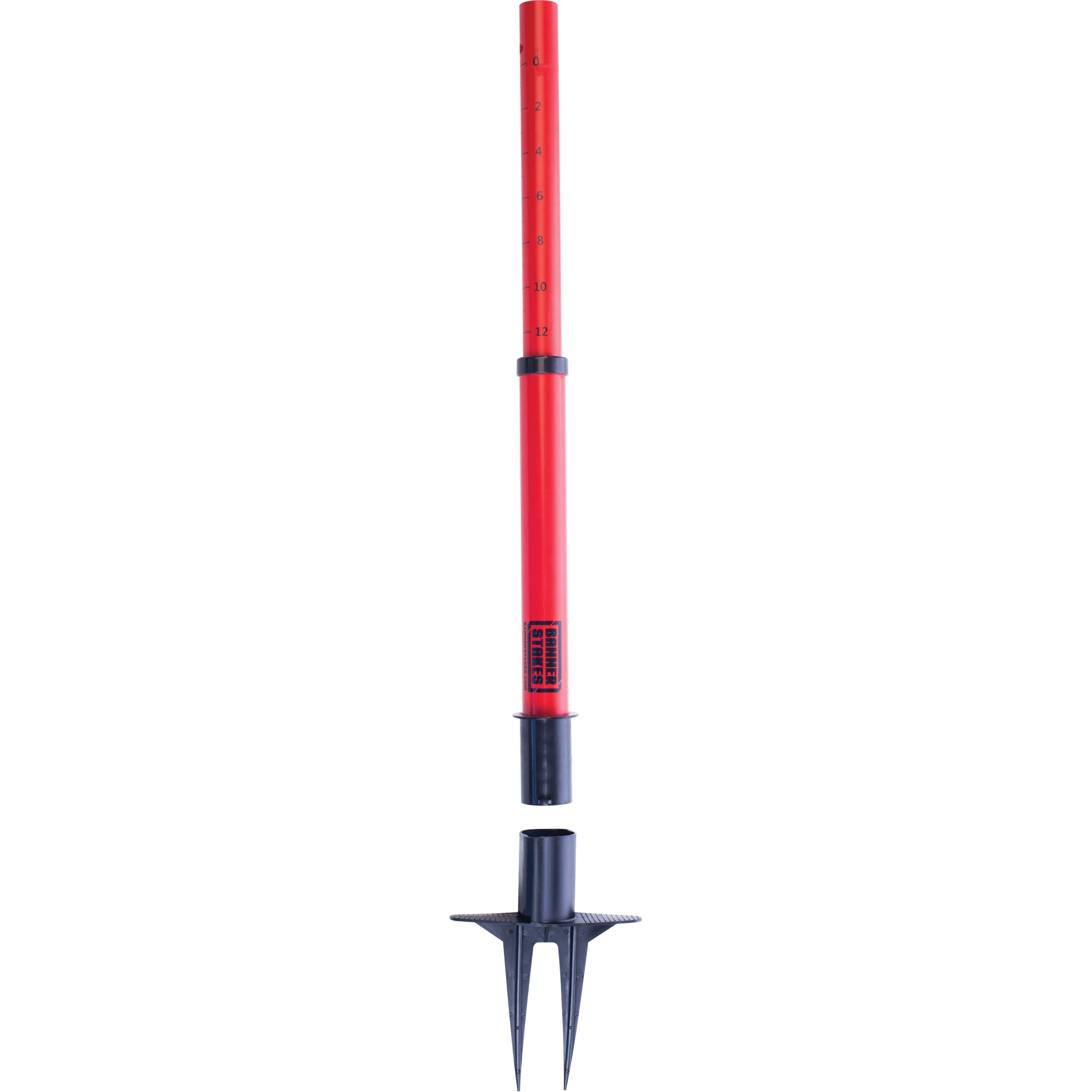 Montants de barrière PLUS, Hauteur de 42", Rouge