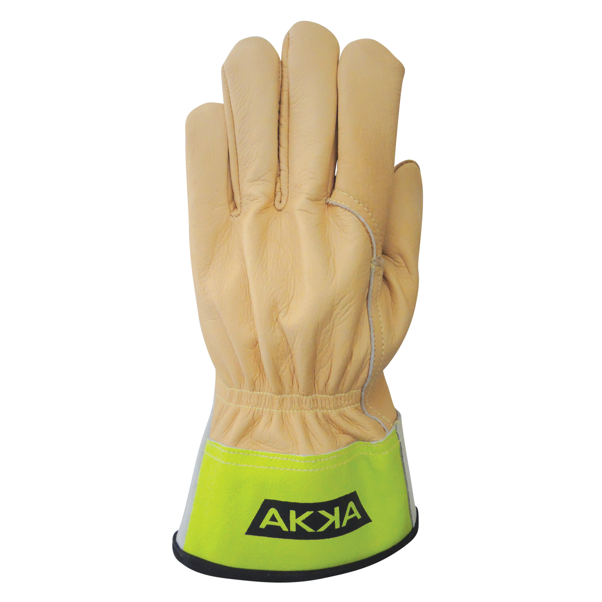 Gants pour monteur de ligne, Grand, Paume en Cuir fleur de vache