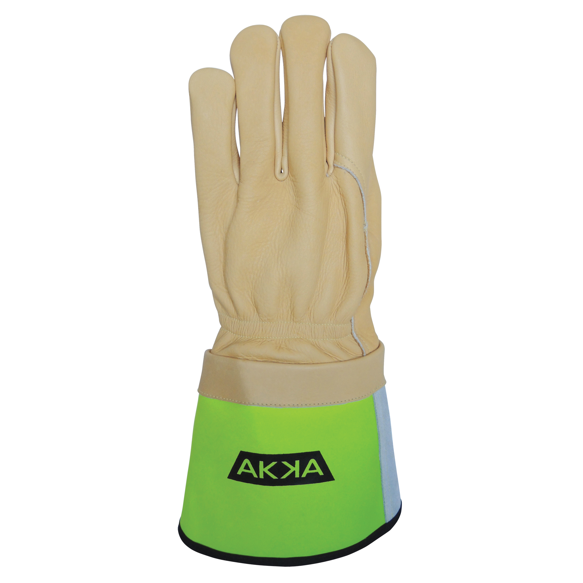 Gants pour monteur de ligne, Grand, Paume en Cuir fleur de vache