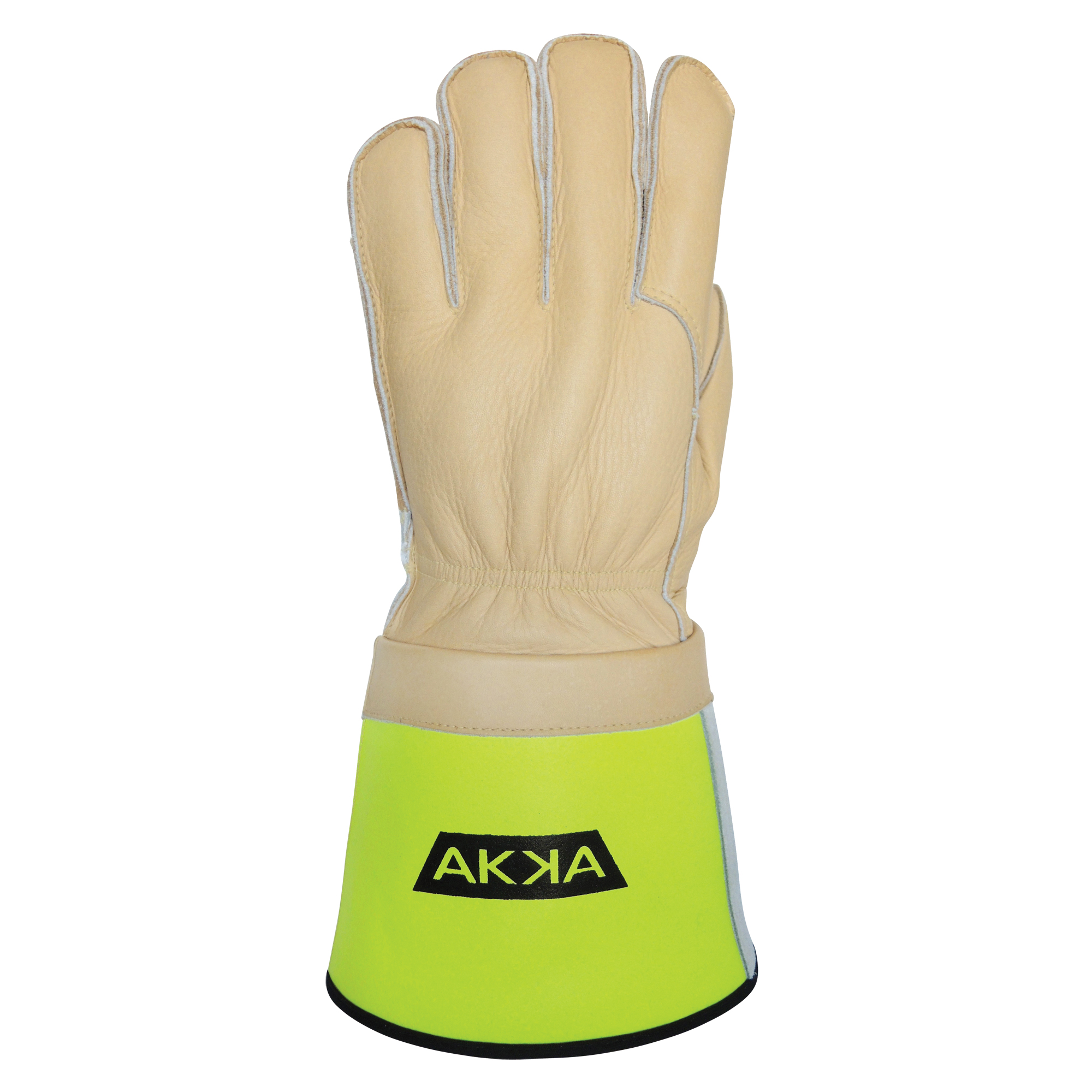 Gants pour monteur de ligne, Grand, Paume en Cuir fleur de vache