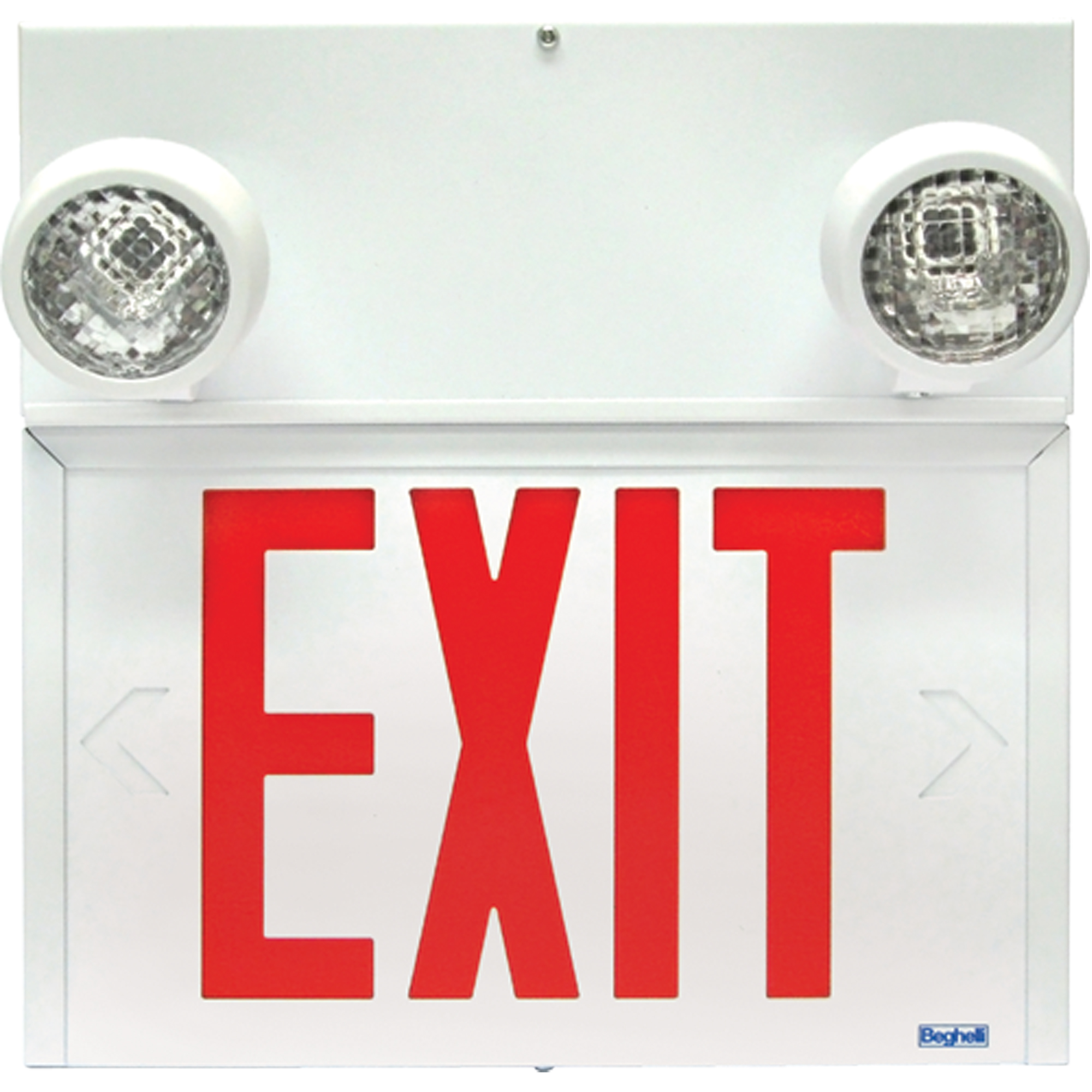 Enseignes/lampes combinées Stella - Exit, DEL, À raccordement fixe, 12-1/8'' lo x 12-1/2" la, Anglais