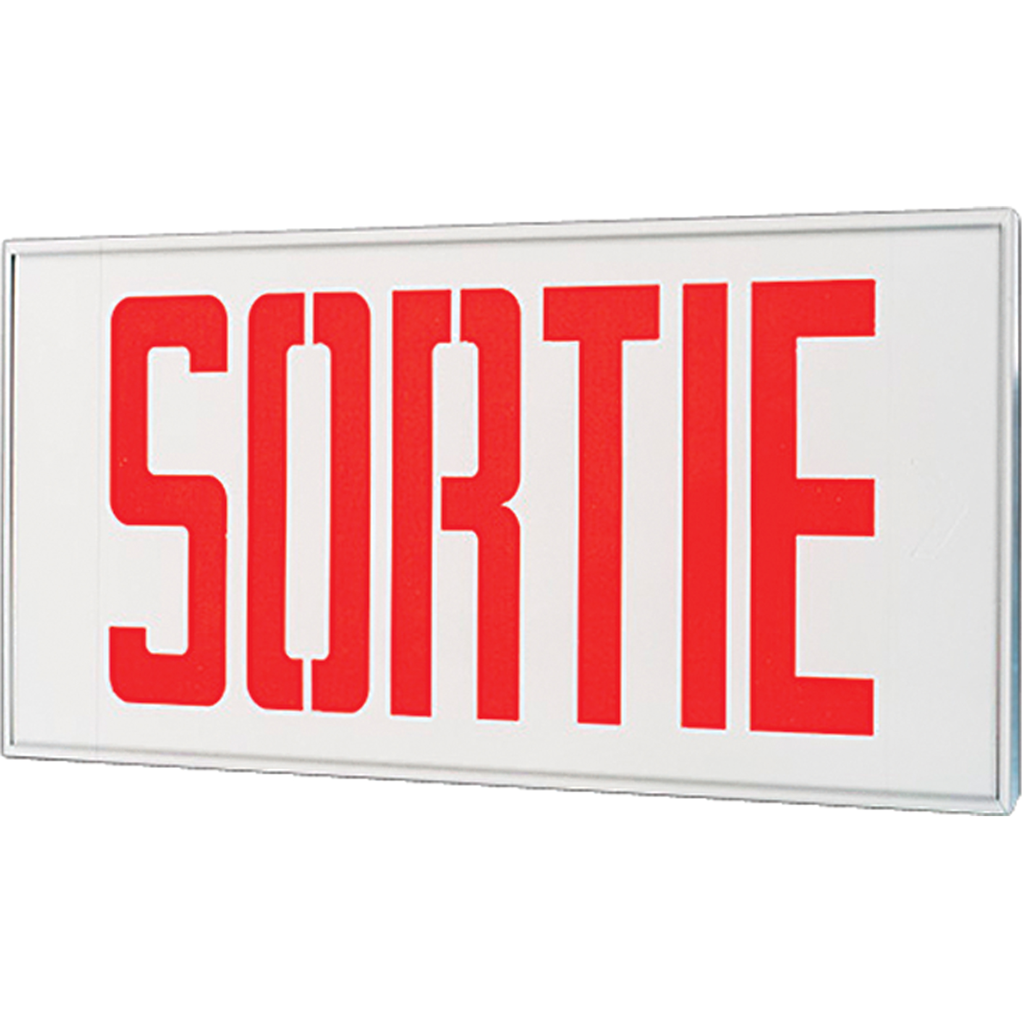 Enseignes sortie Stella - Sortie, DEL, À raccordement fixe, 17-1/2" lo x 18-1/2" la, Français