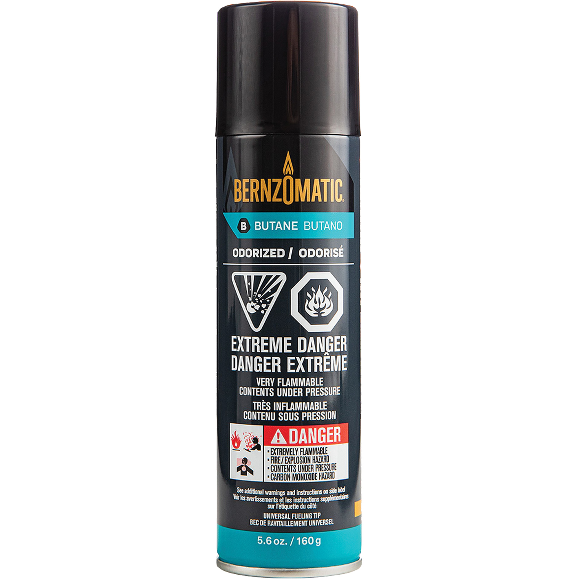 Bouteille à gaz 5,6 oz jetable, Butane