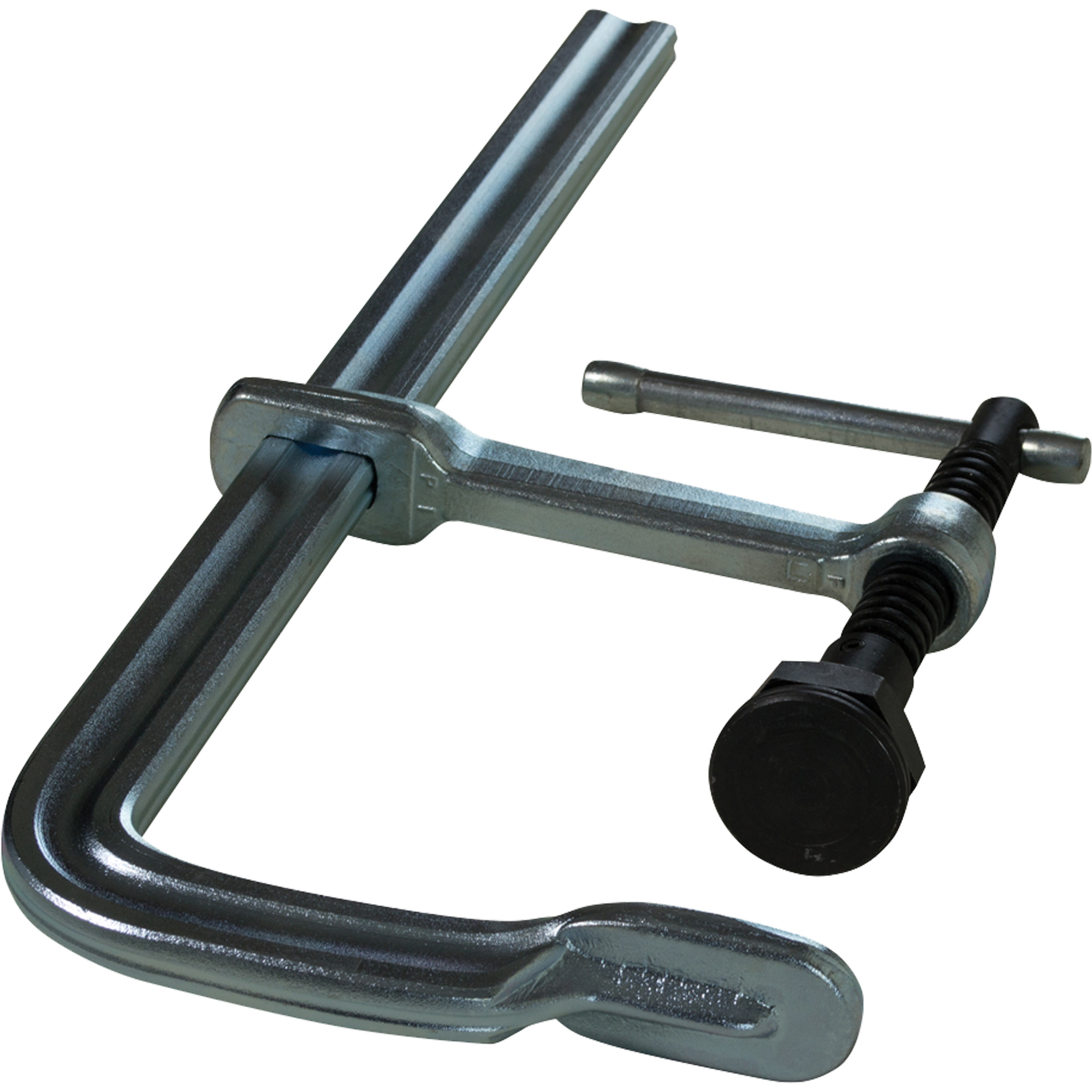 Serre-joint à coulisse entièrement en acier et à usage moyen, 8" (203 mm) capacité, 4-3/4" (121 mm) profondeur