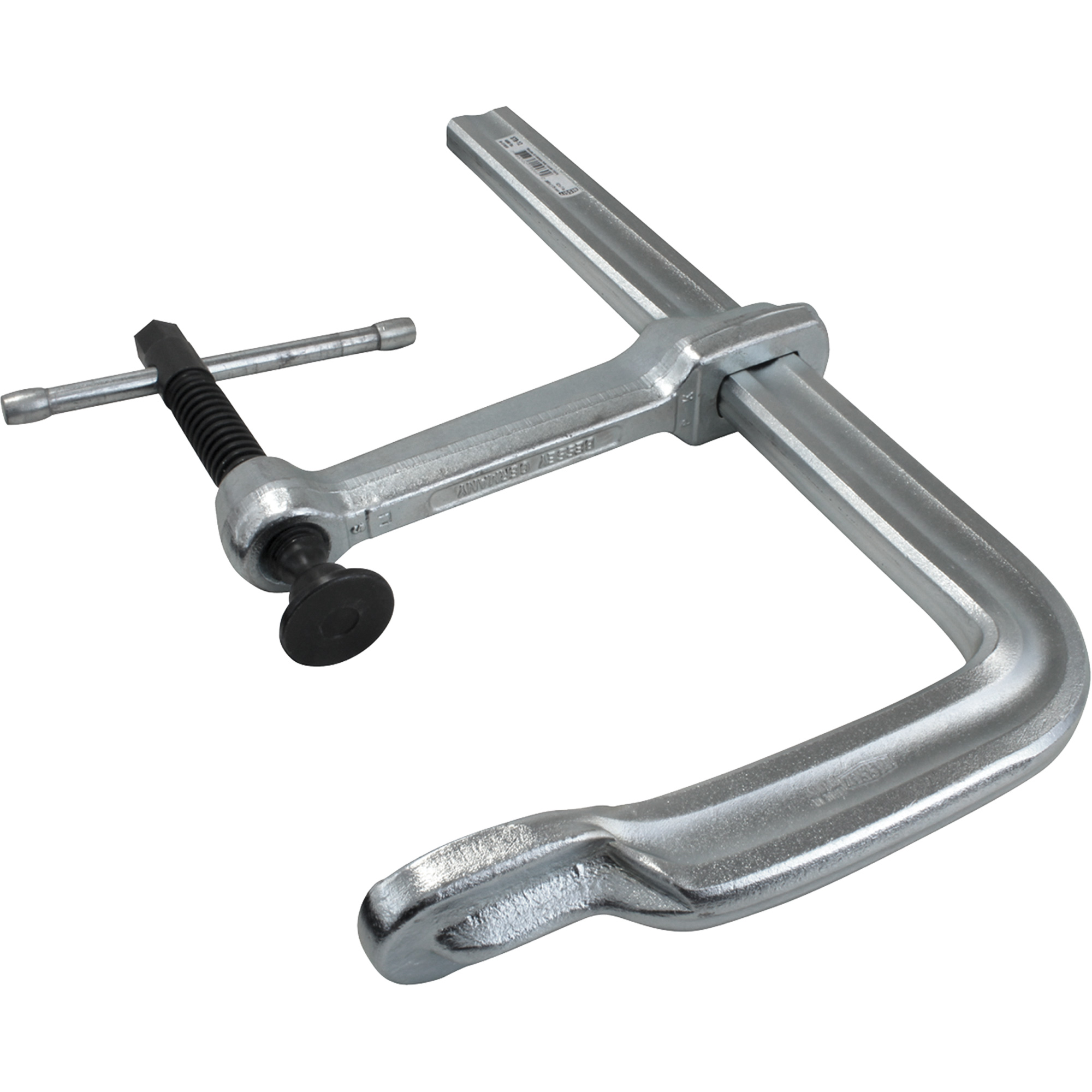 Serre-joint à coulisse robuste entièrement en acier, 12" (305 mm) capacité, 7" (178 mm) profondeur – Image 2