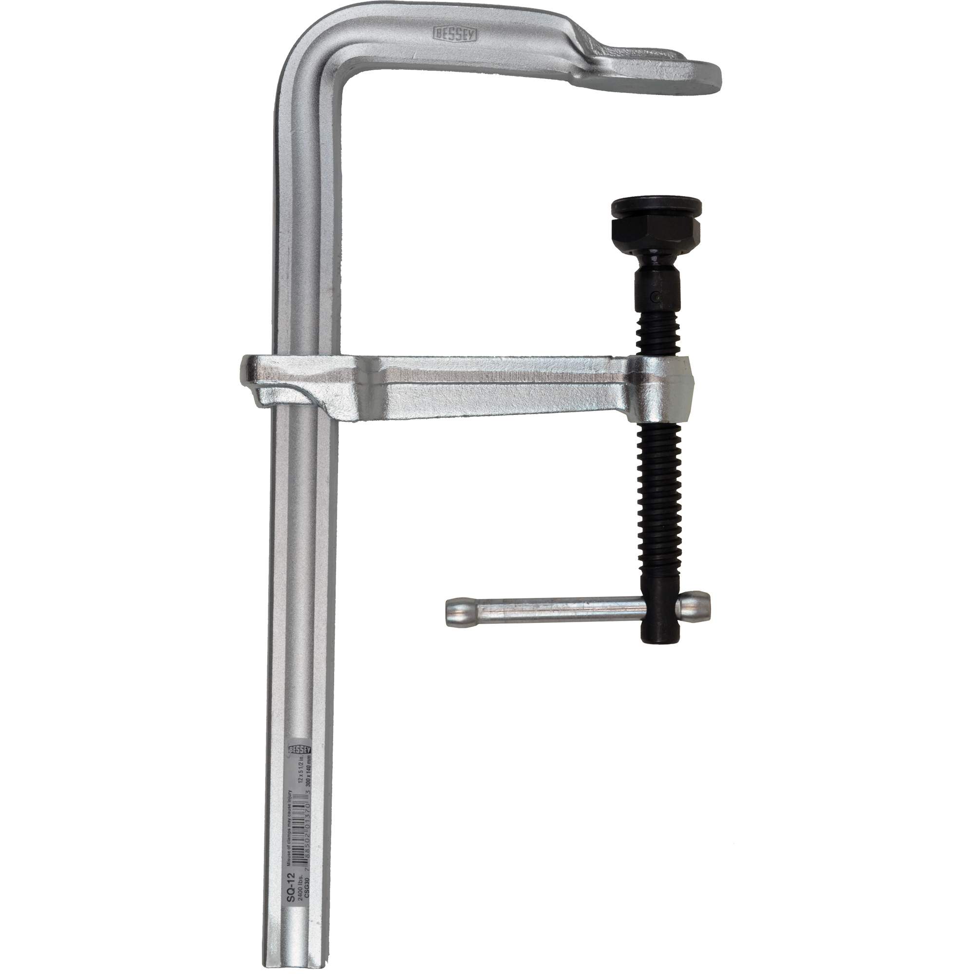 Serre-joints à barre pour le soudage & la fabrication , 16" (406,4 mm), Force de serrage 2660 lb