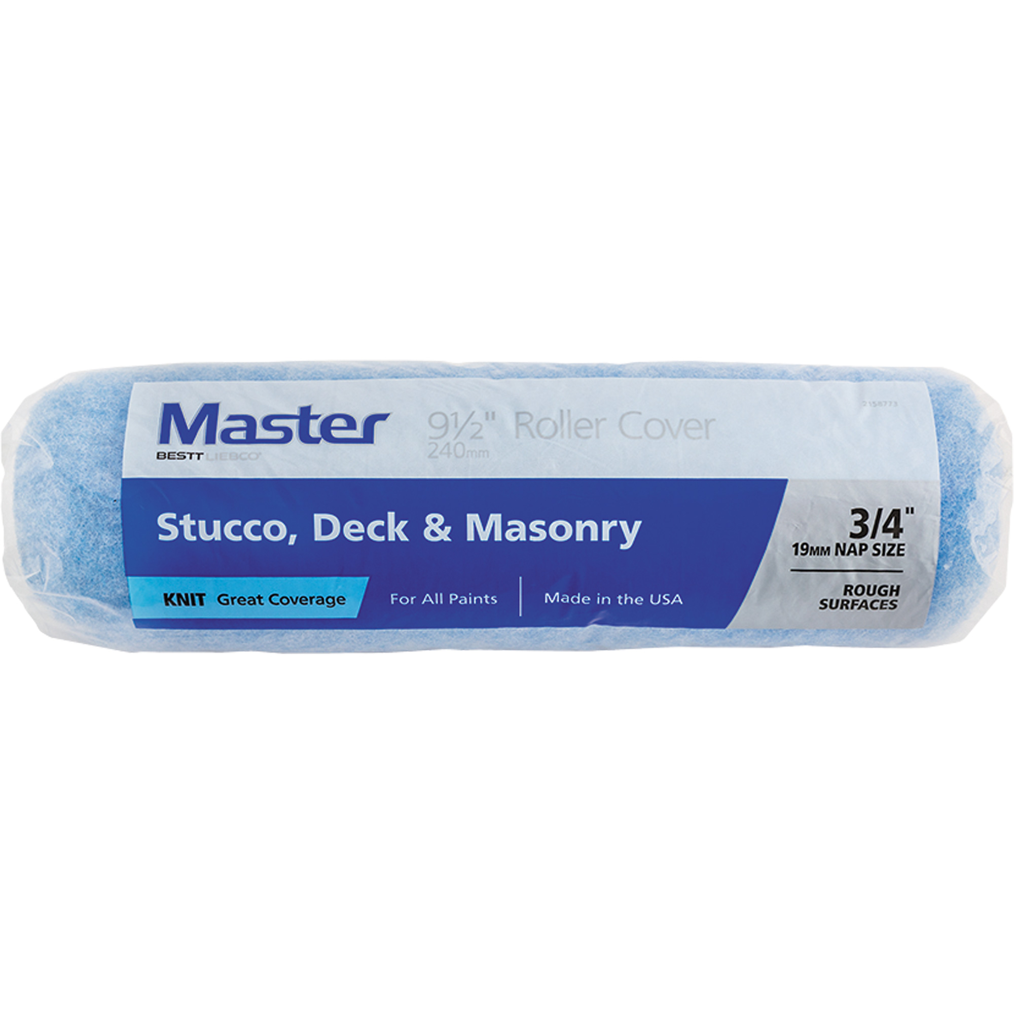 Couvre-rouleau en tricot Master, Nap 19 mm (3/4"), 240 mm (9-1/2") l