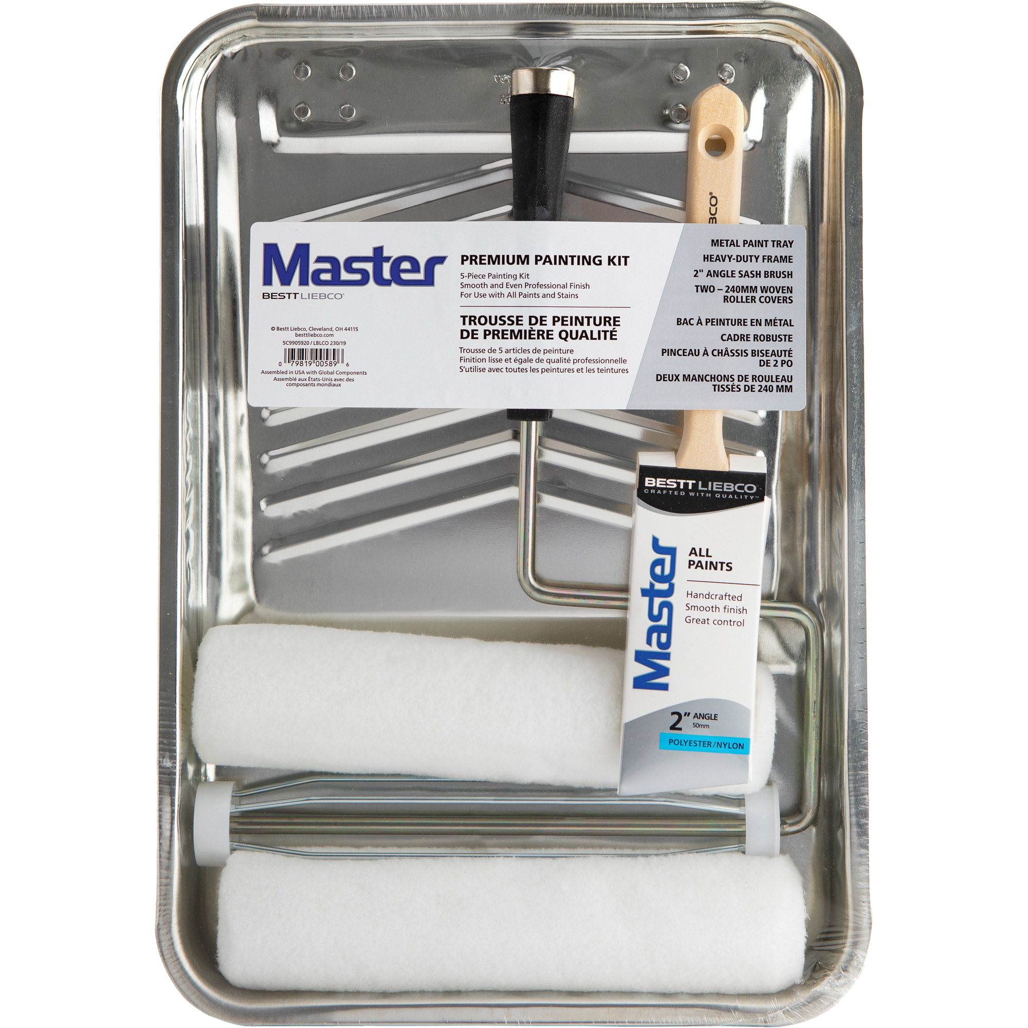 Ensemble de fournitures pour la peinture Master 5 mcx, 5 morcea