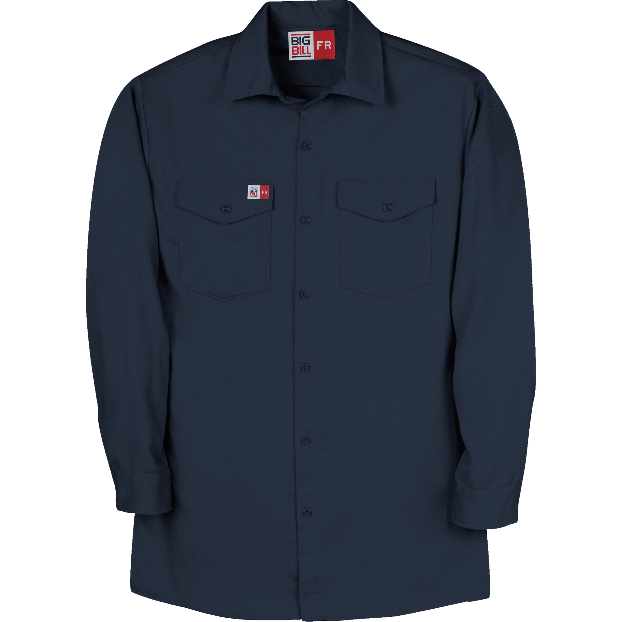 Chemise de travail de protection contre l'arc électrique, 2T-Grand, Bleu marin
