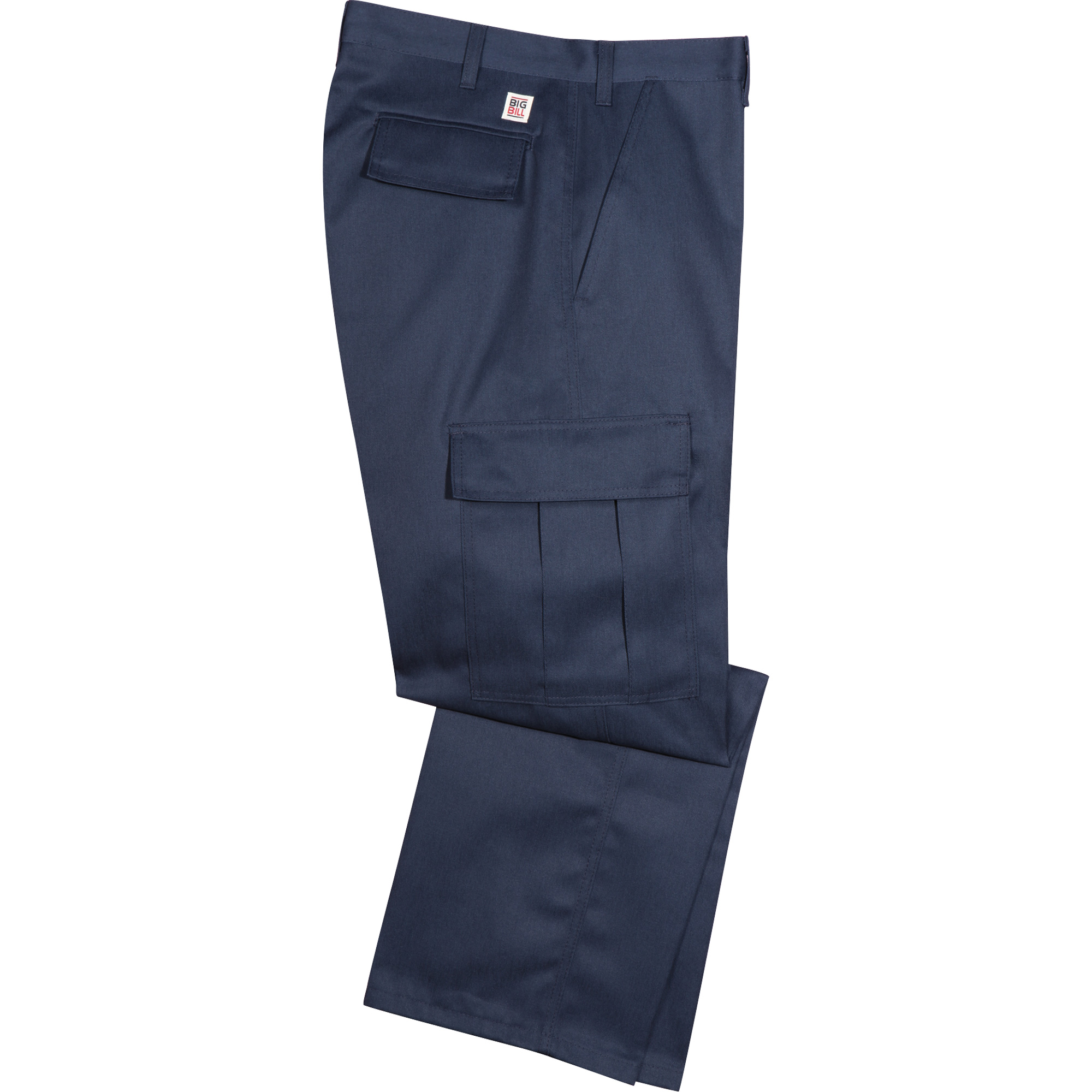 Pantalons cargo pour hommes Codet Wrinkle FreeMC, Coton, Bleu marin, Taille 52, Entrejambe 37