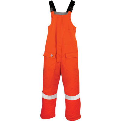 Salopette d’hiver à doublure matelassée AllOut Westex UltraSoftMD, 5T-Grand, Orange haute visibilité