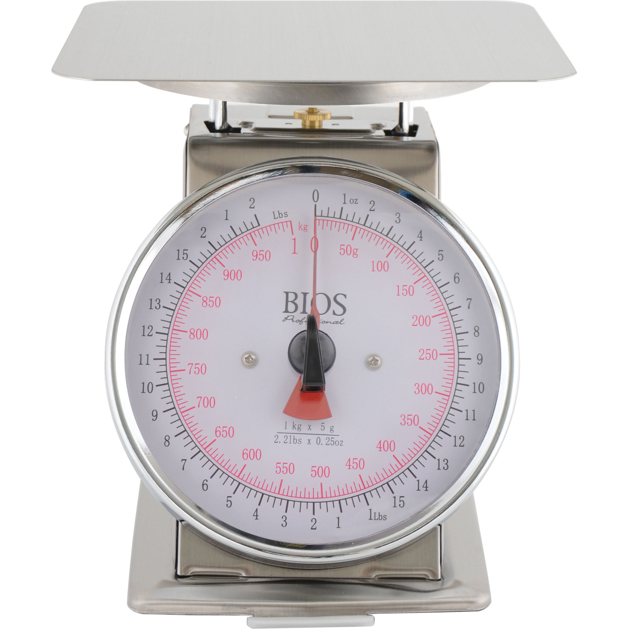 Balance à plateau supérieur, Capacité 2,2 lb / 1 kg, Graduations 5 g / 0,25 oz