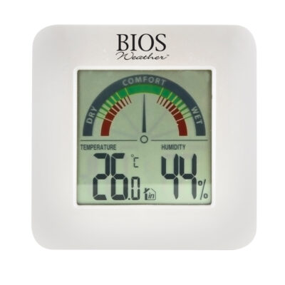 Hygromètres intérieurs avec indicateur de confort BIOS, Contact, Numérique, -58-158°F (-50-70°C)