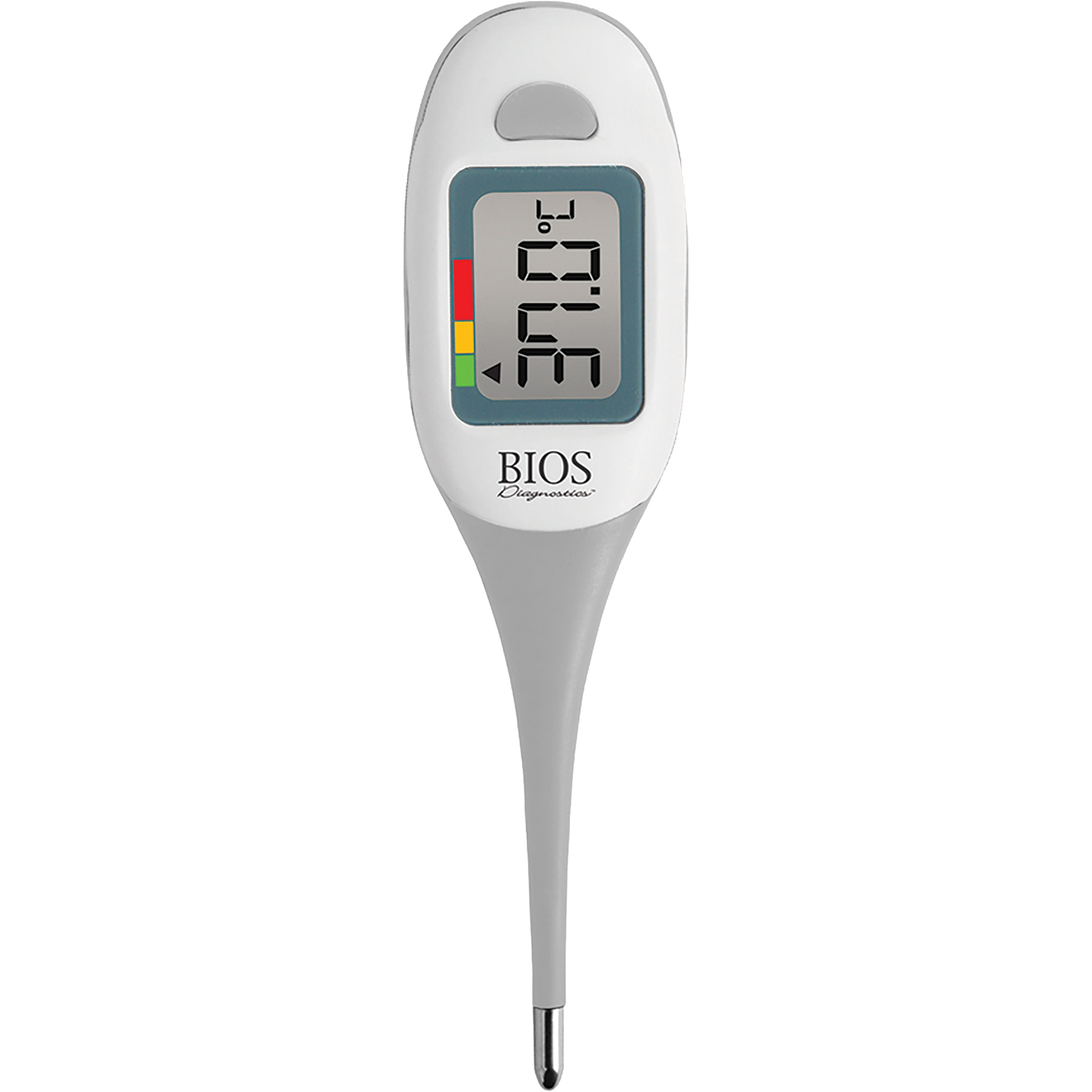 Thermomètre à grand afficheur avec indicateur luminescent de fièvre, Numérique