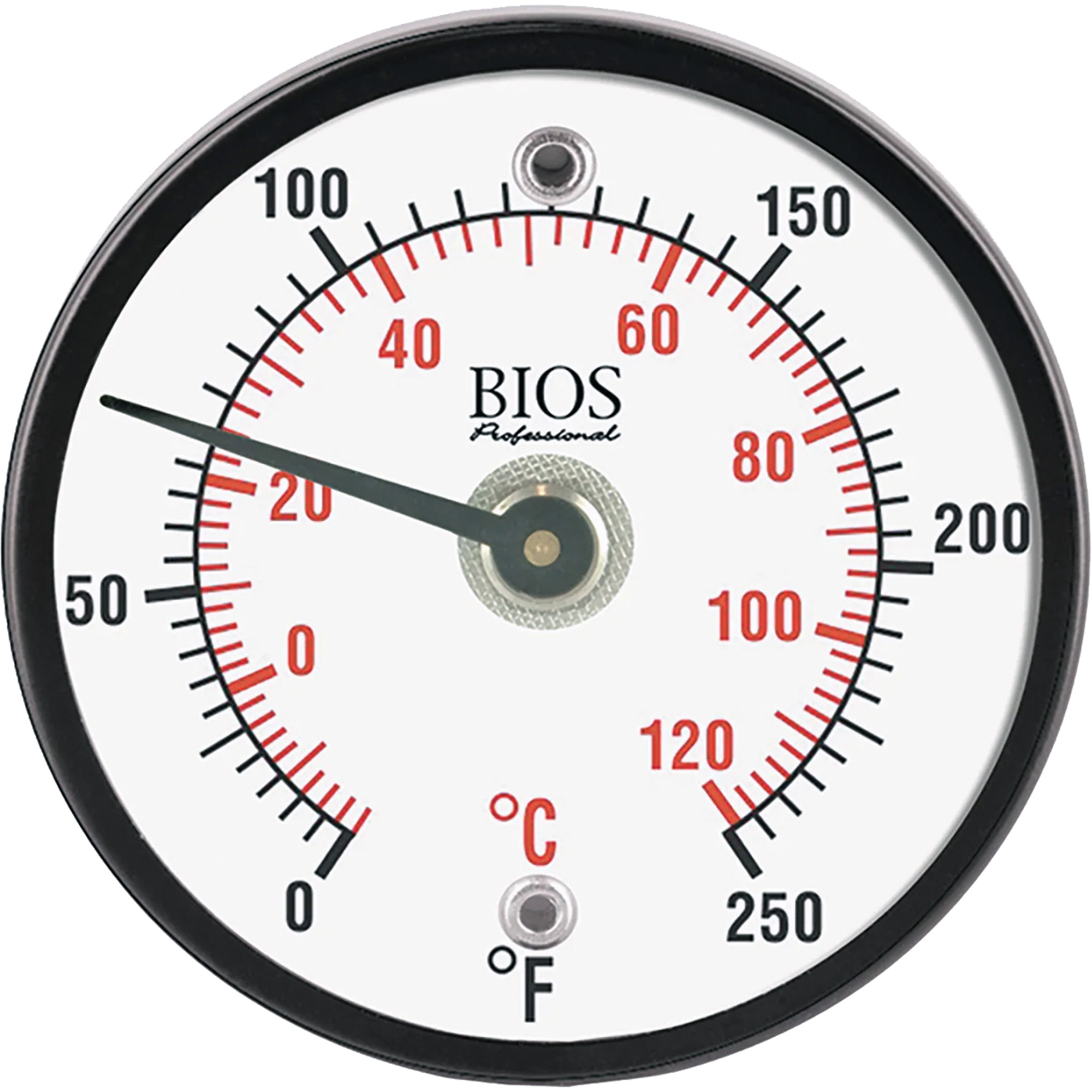 Thermomètre de surface magnétique, Sans contact, Analogique, 0-250°F (-20-120°C)