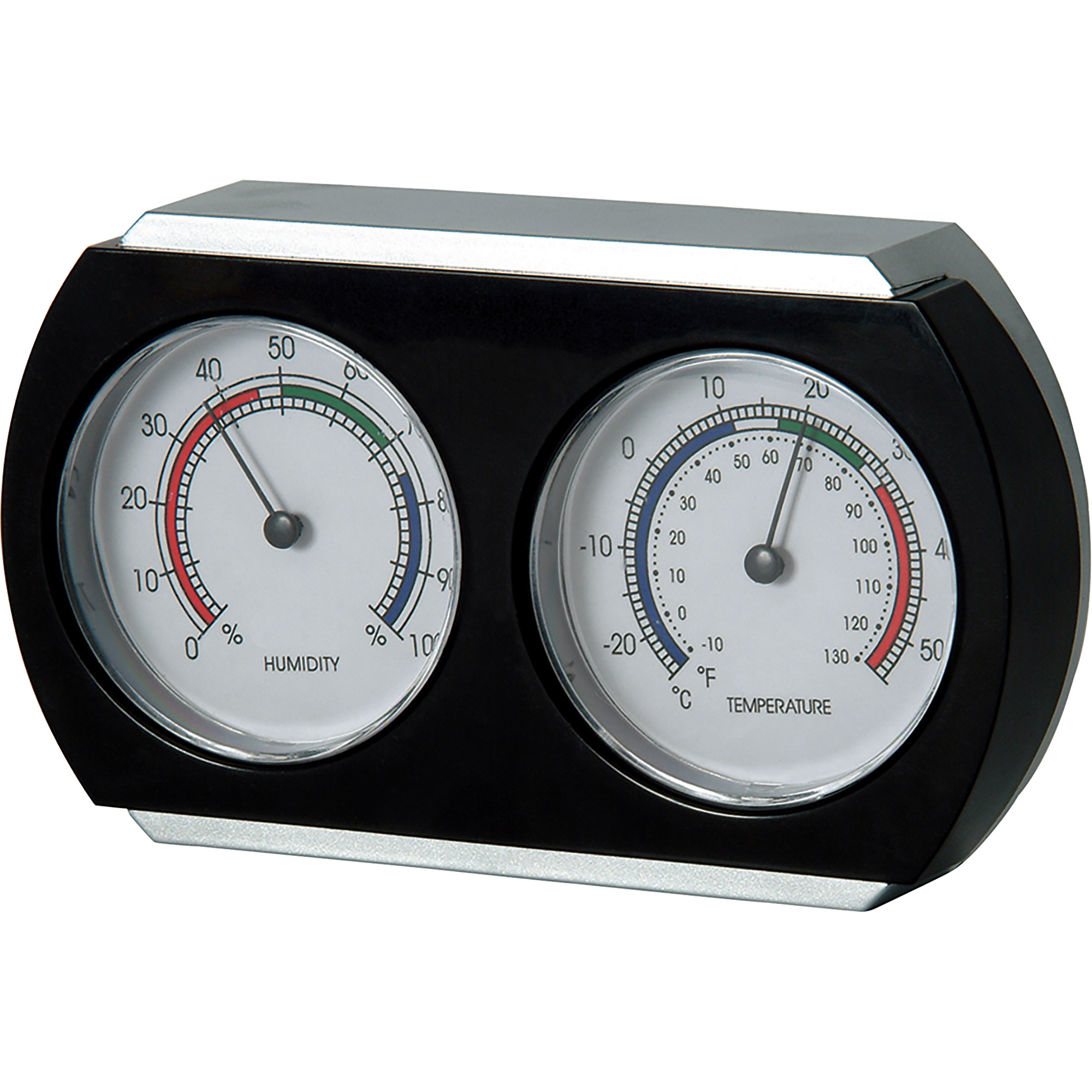 Thermomètre-hygromètre d'intérieur, 10°- 130° F ( -25° - 55° C )