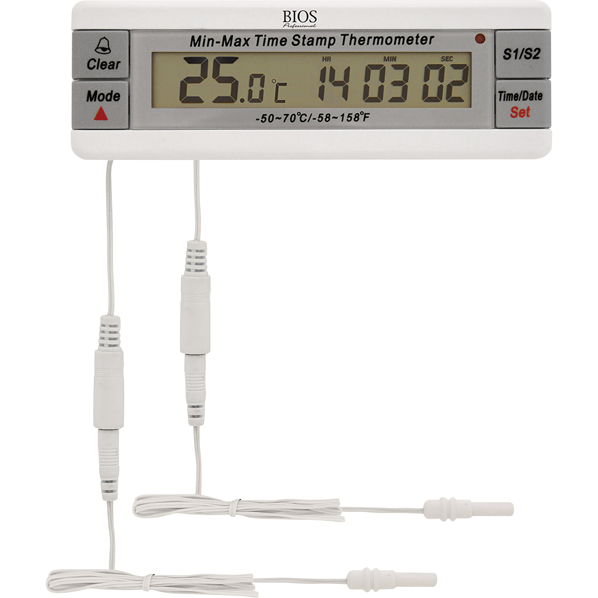 Thermomètre pour vaccins, Contact, Numérique, -50-70°F (-58-158°C)