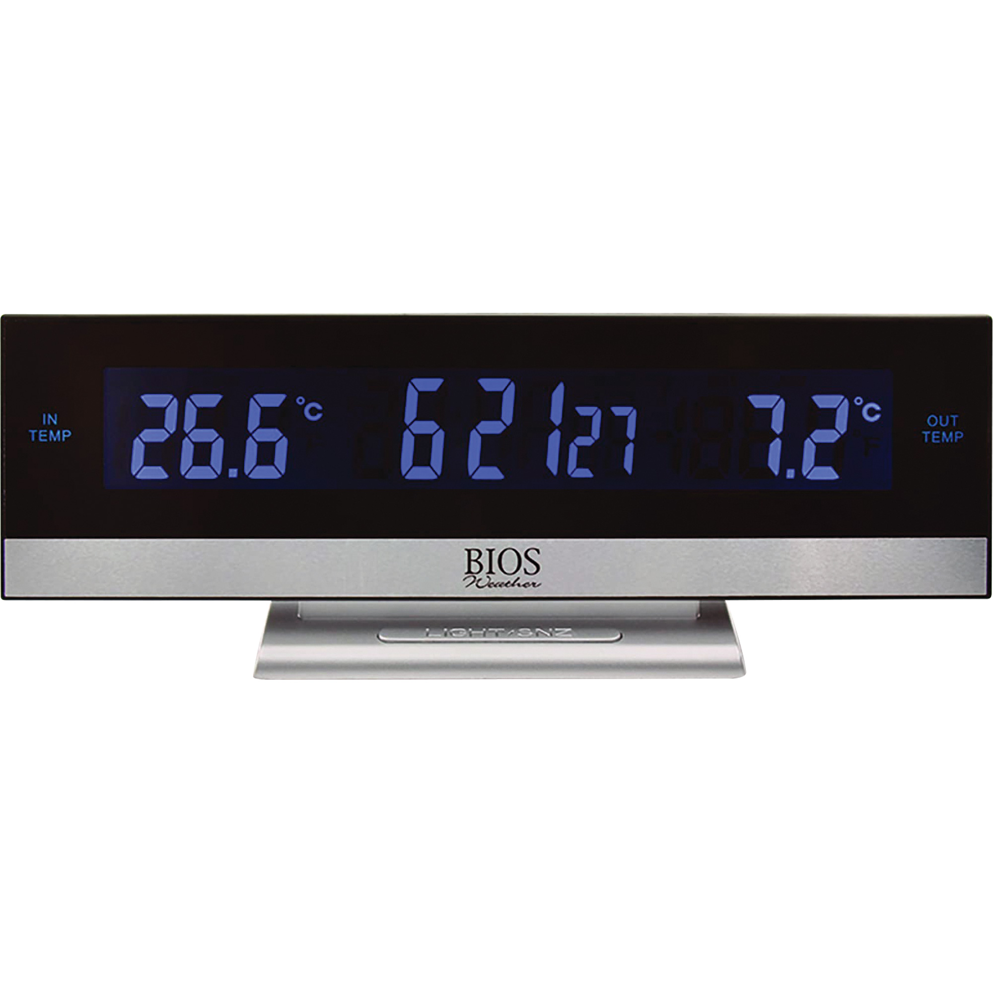 Thermomètres intérieurs/extérieurs avec alarme, Sans contact, Numérique, -22-140°F (-30-60°C)